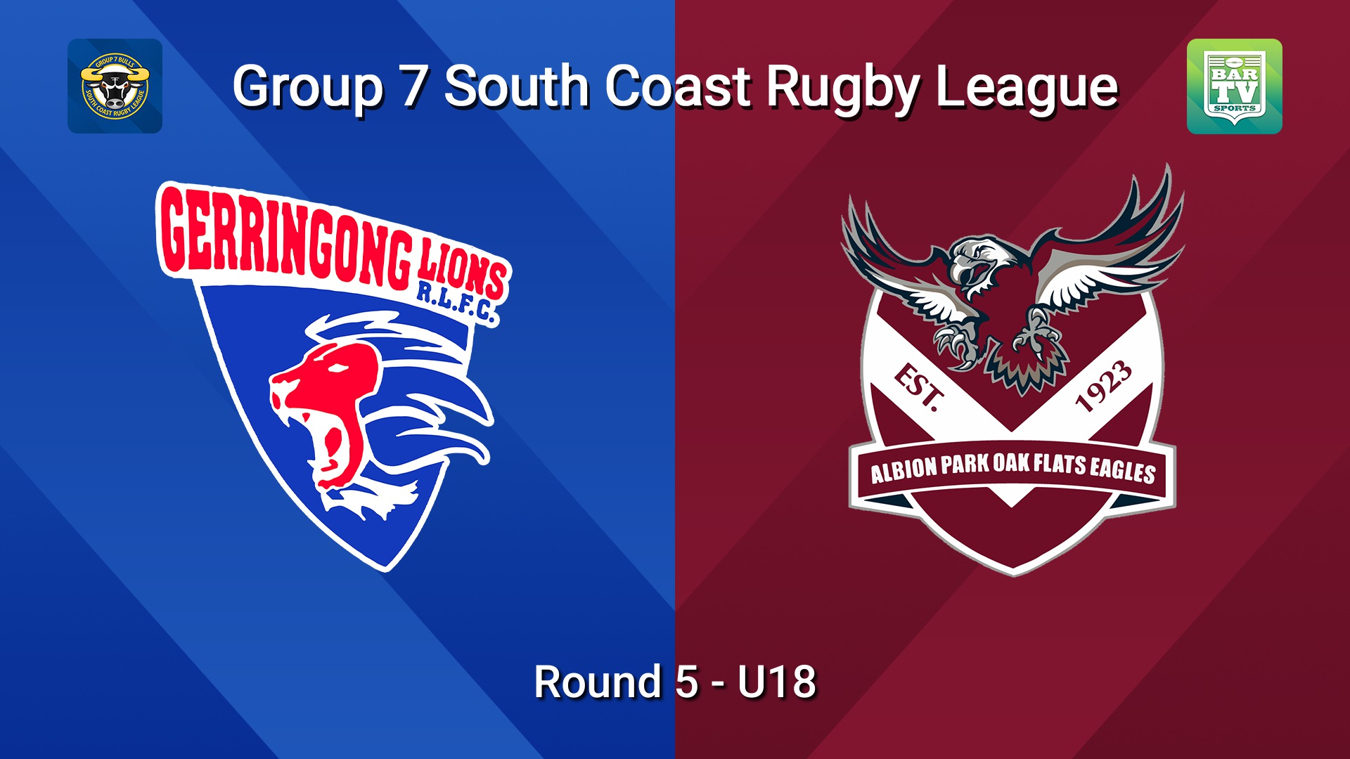 260516-video-South Coast Round 5 - U18 - Gerringong v Albion Park Oak Flats Slate Image