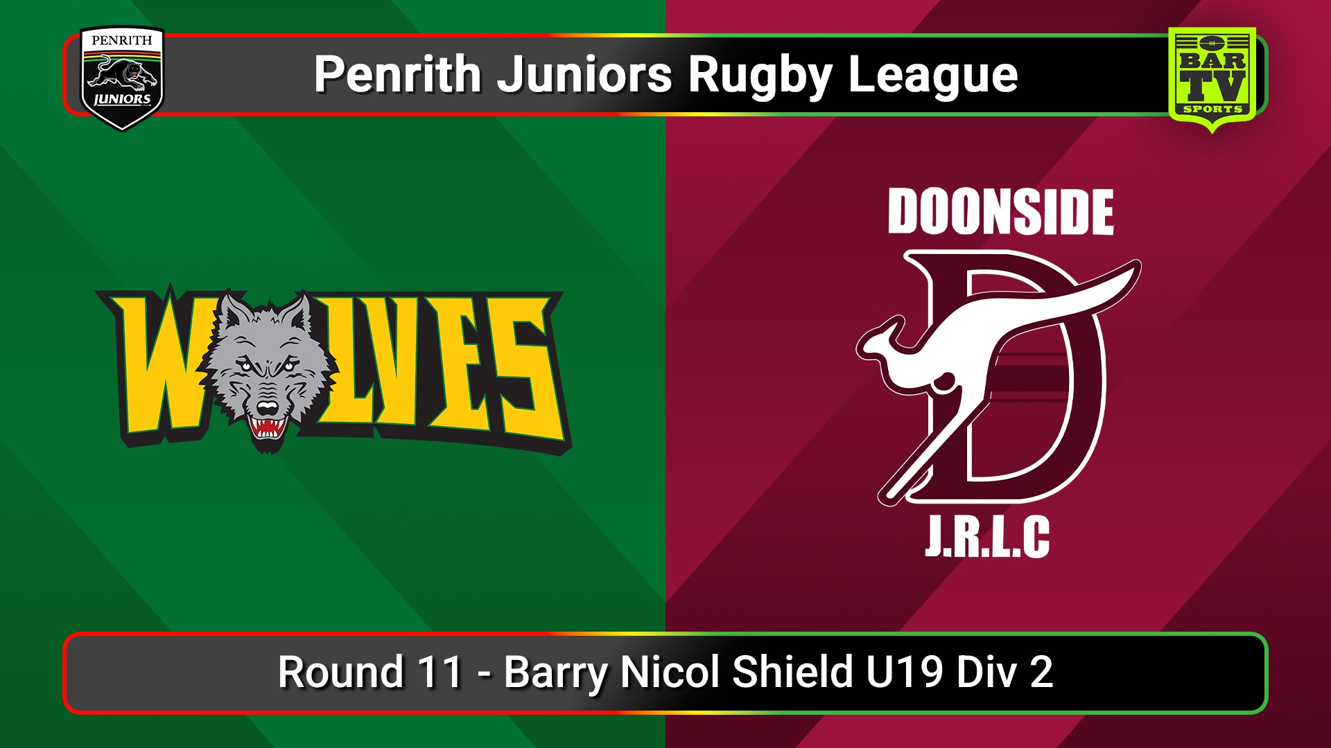 250628-video-Penrith & District Junior Rugby League Round 11 - Barry Nicol Shield U19 Div 2 - Windsor Wolves v Doonside Slate Image