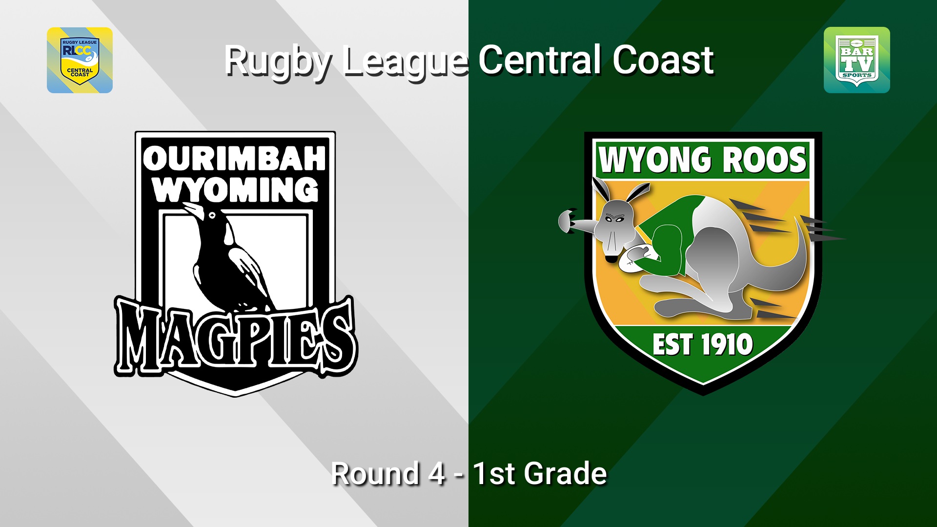 260503-video-RLCC Round 4 - 1st Grade - Ourimbah Wyoming Magpies v Wyong Roos Slate Image