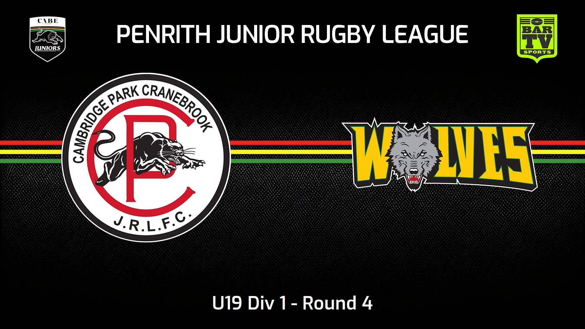 240505-video-Penrith & District Junior Rugby League Round 4 - U19 Div 1 - Cambridge Park v Windsor Wolves Slate Image