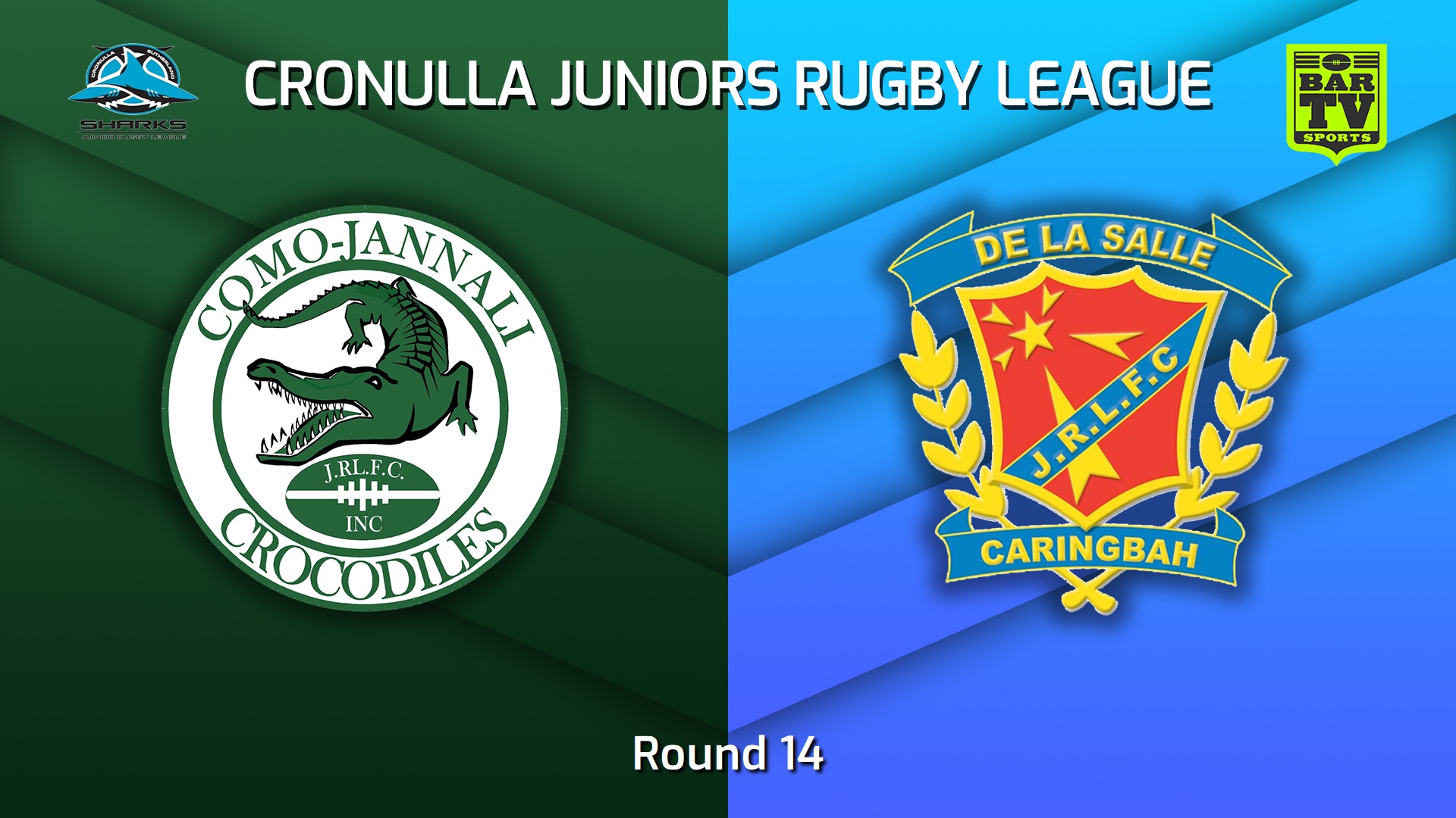 230730-Cronulla Juniors Round 14 - U10 Blues Tag Gold - Como Jannali Crocodiles v De La Salle Slate Image