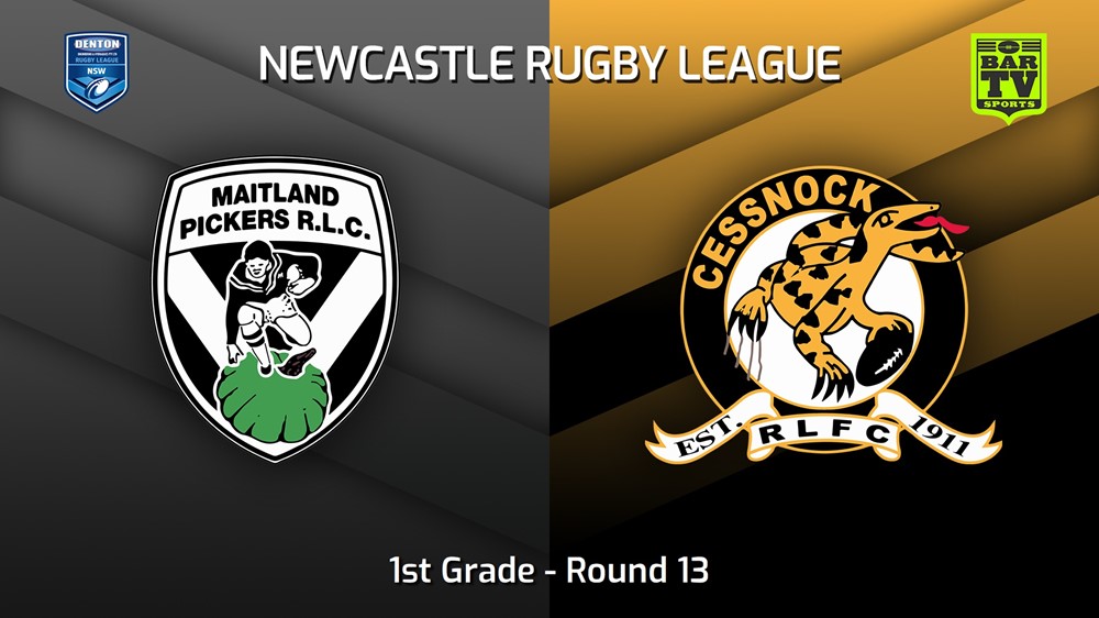 230624-Newcastle RL Round 13 - 1st Grade - Maitland Pickers v Cessnock Goannas Slate Image