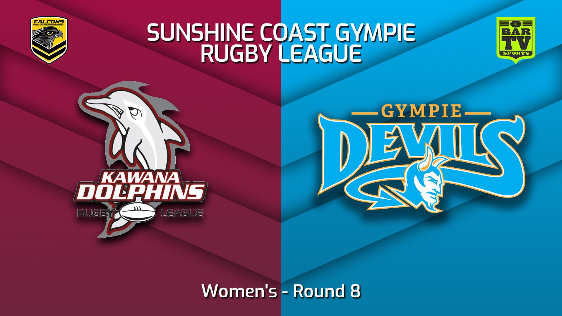 230528-Sunshine Coast RL Round 8 - Women's - Kawana Dolphins v Gympie Devils Slate Image