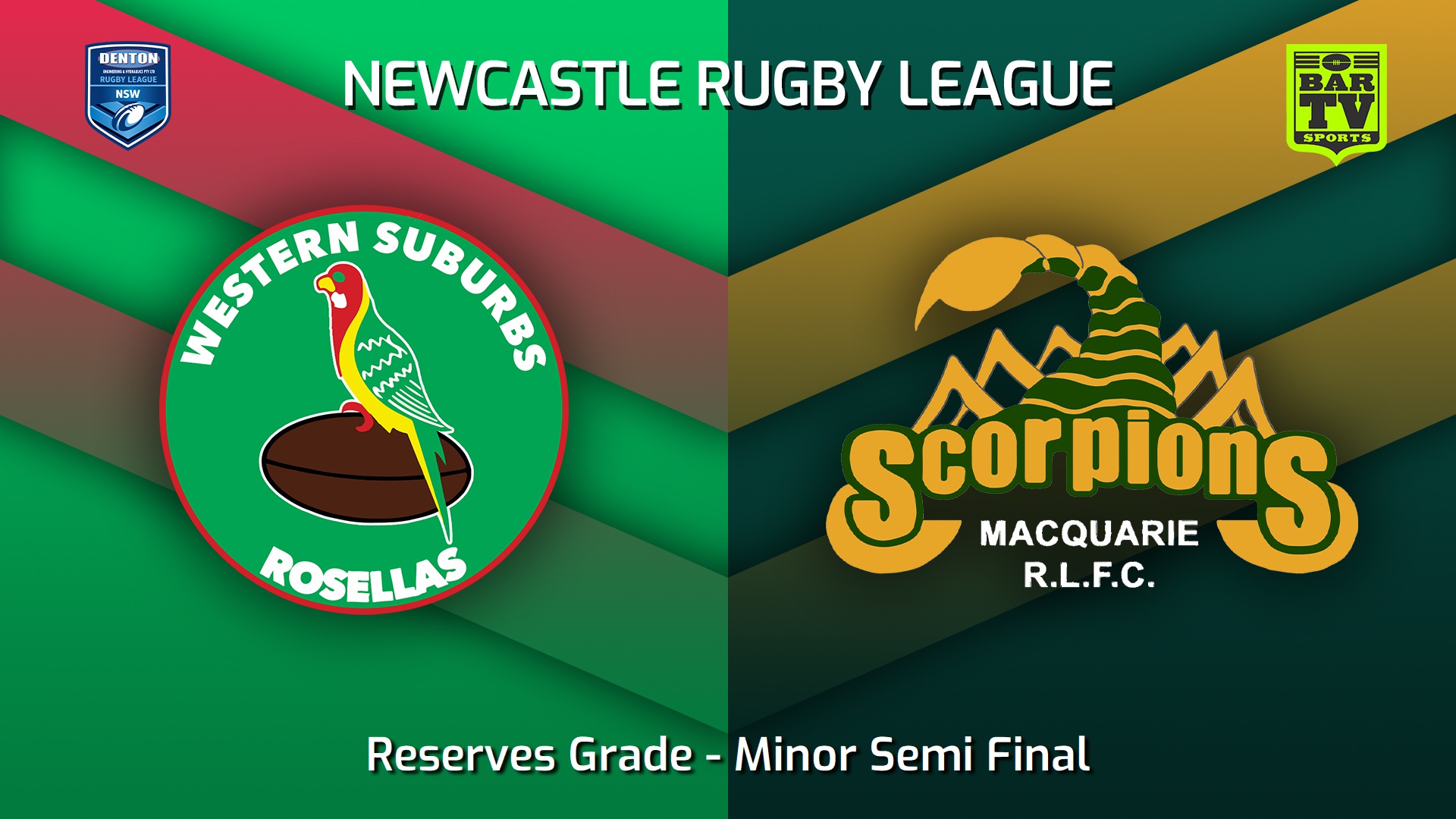 220828-Newcastle Minor Semi Final - Reserves Grade - Western Suburbs Rosellas v Macquarie Scorpions Slate Image