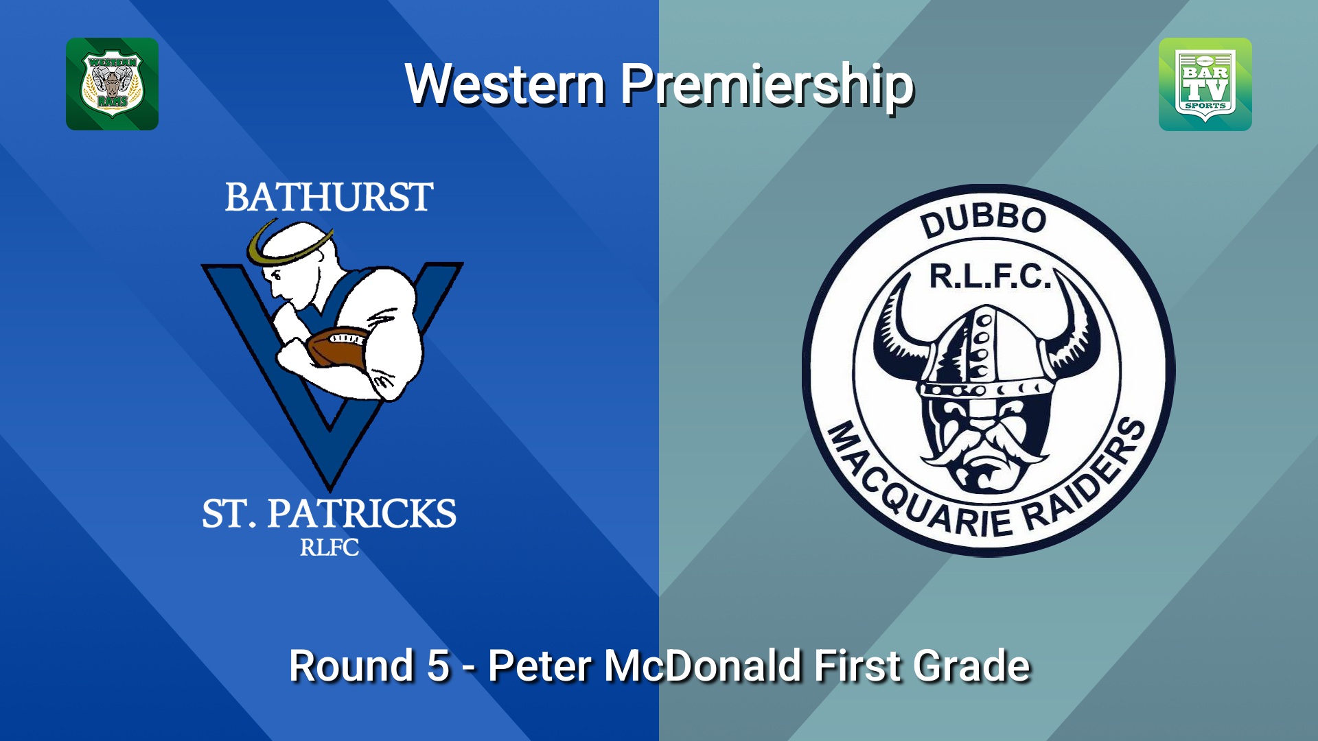 260517-video-Western Premiership Round 5 - Peter McDonald First Grade - Bathurst St. Pats v Dubbo Macquarie Raiders Slate Image