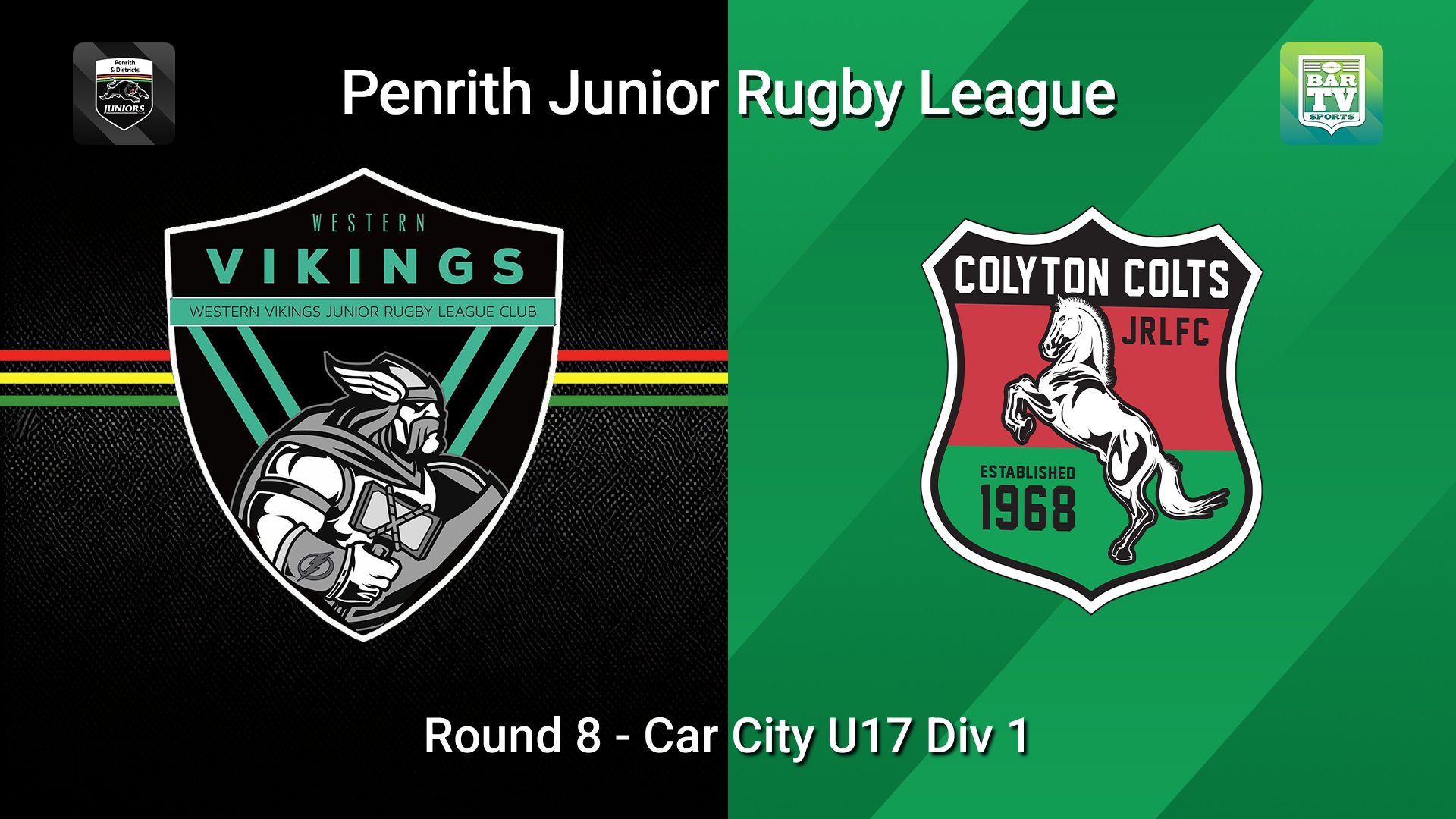 260619-video-Penrith & District Junior Rugby League Round 8 - Car City U17 Div 1 - Western Vikings v Colyton Slate Image