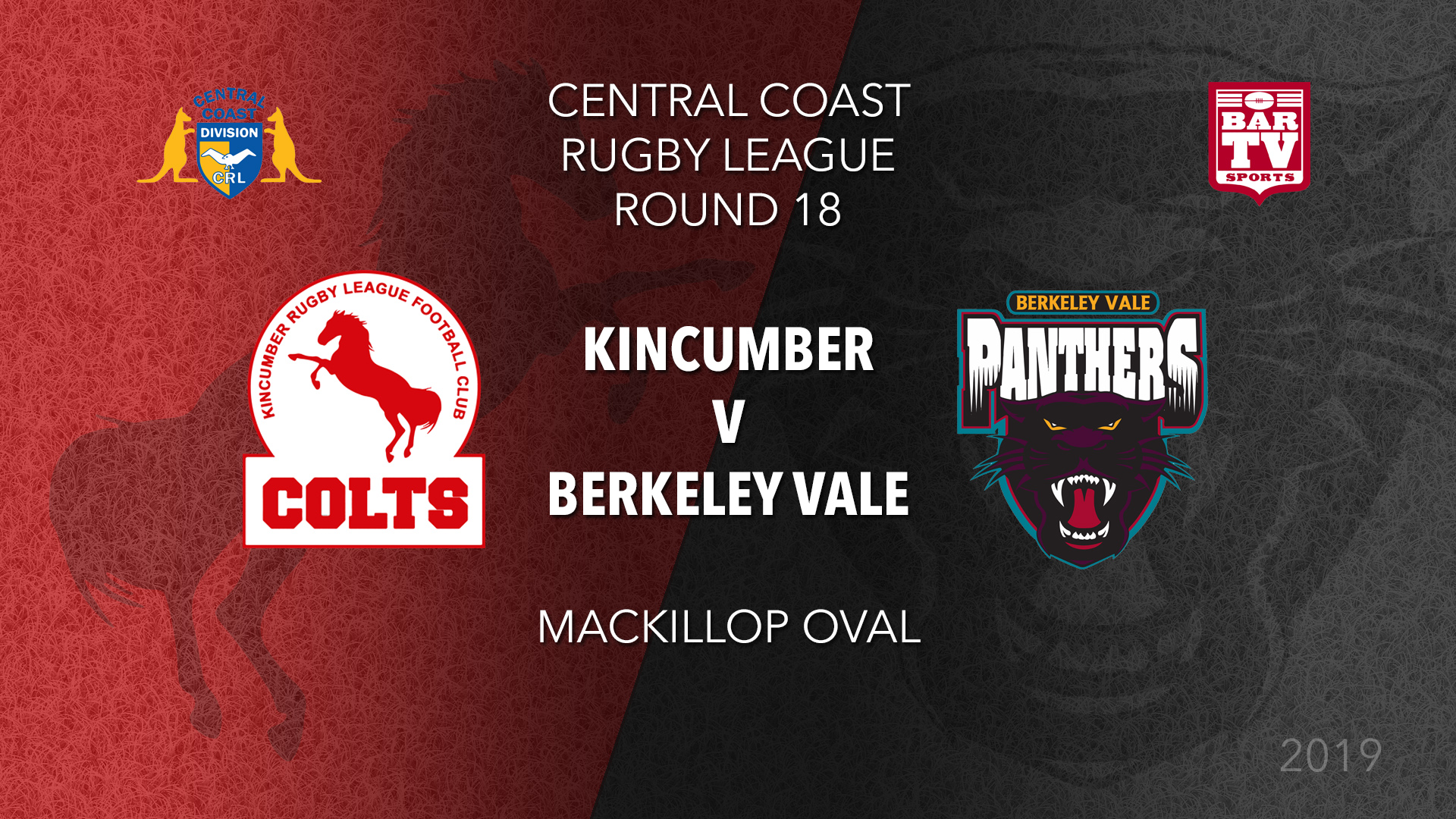 CCRL Round 18 - 1st Grade - Kincumber Colts v Berkeley Vale Panthers Slate Image