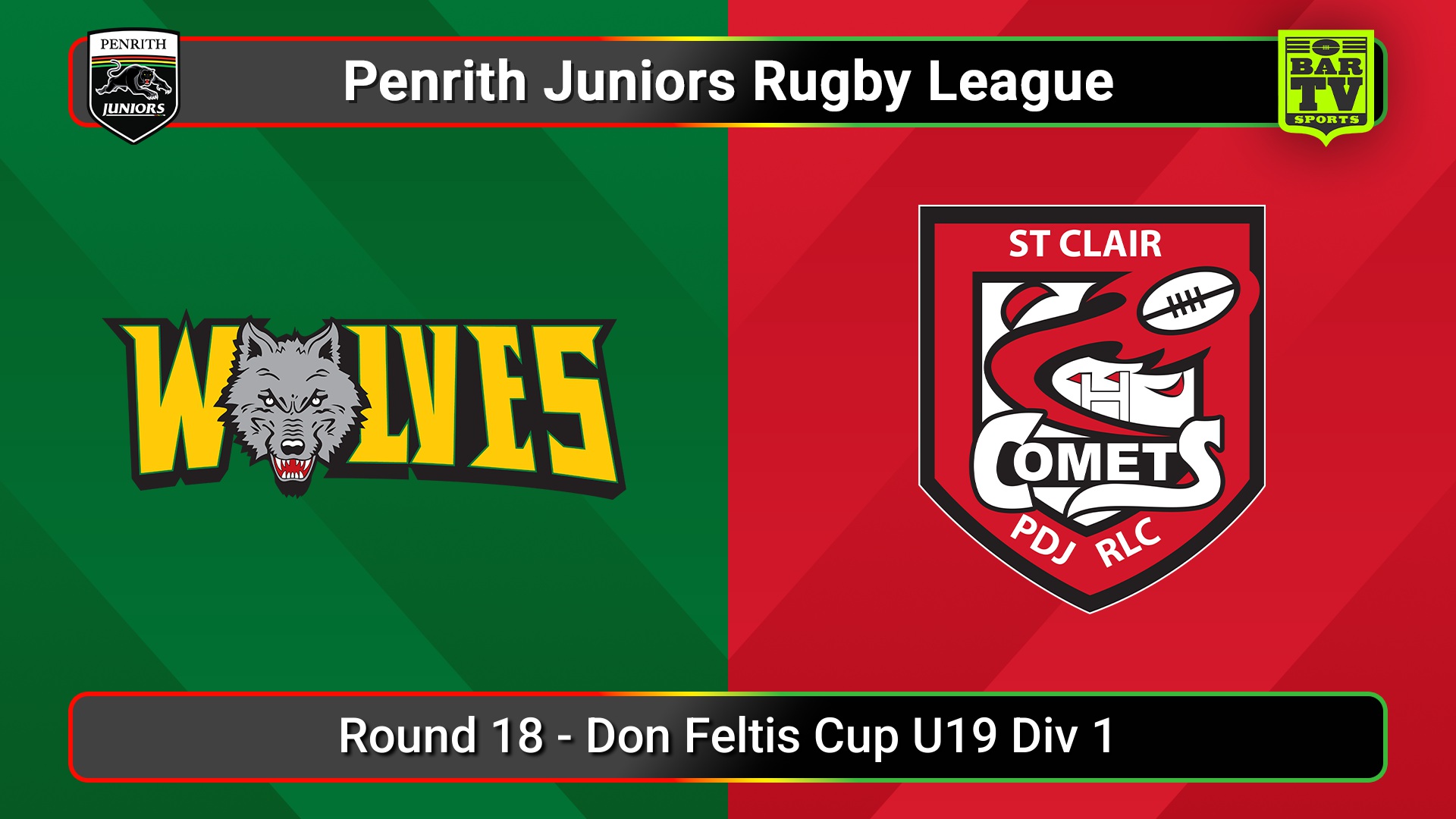 250817-video-Penrith & District Junior Rugby League Round 18 - Don Feltis Cup U19 Div 1 - Windsor Wolves v St Clair Slate Image