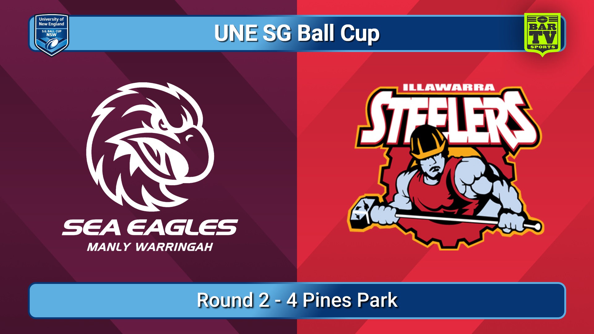 250208-video-UNE SG Ball Cup Round 2 - Manly Warringah Sea Eagles v Illawarra Steelers Slate Image