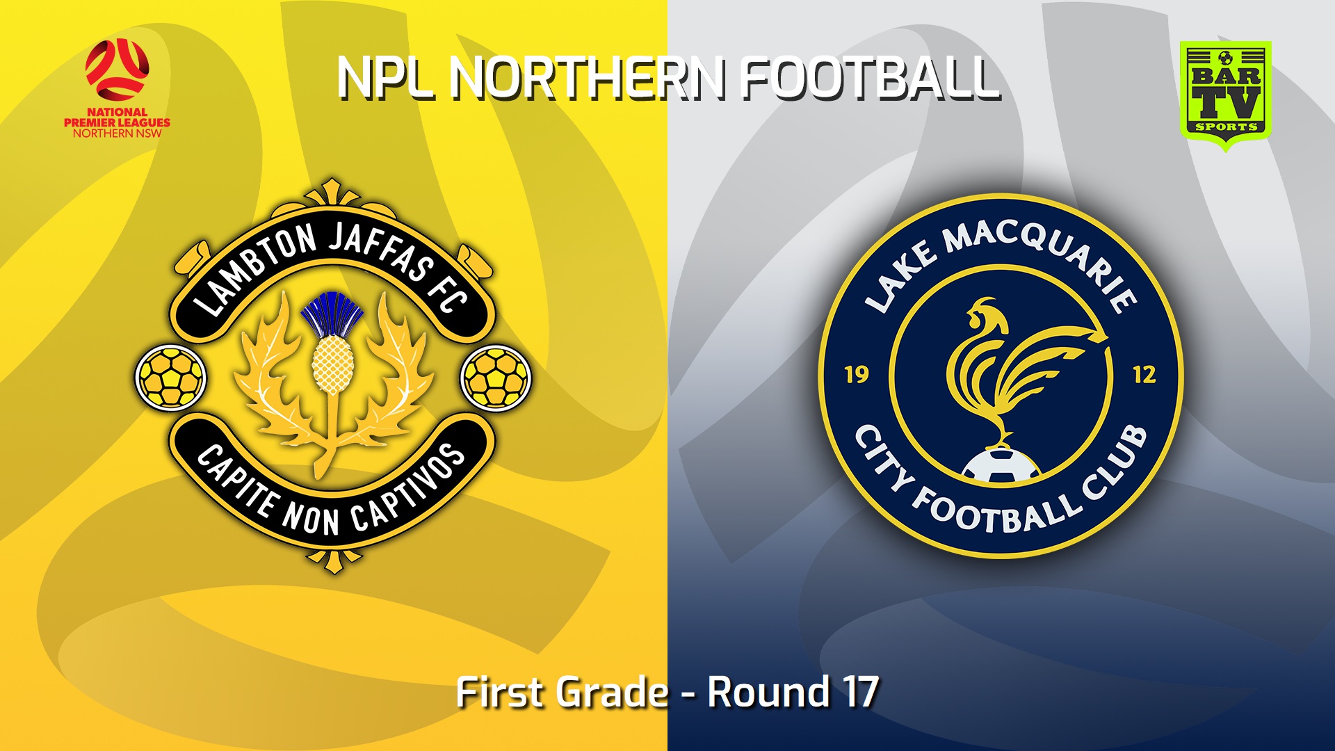 230701-NNSW NPLM Round 17 - Lambton Jaffas FC v Lake Macquarie City FC Slate Image