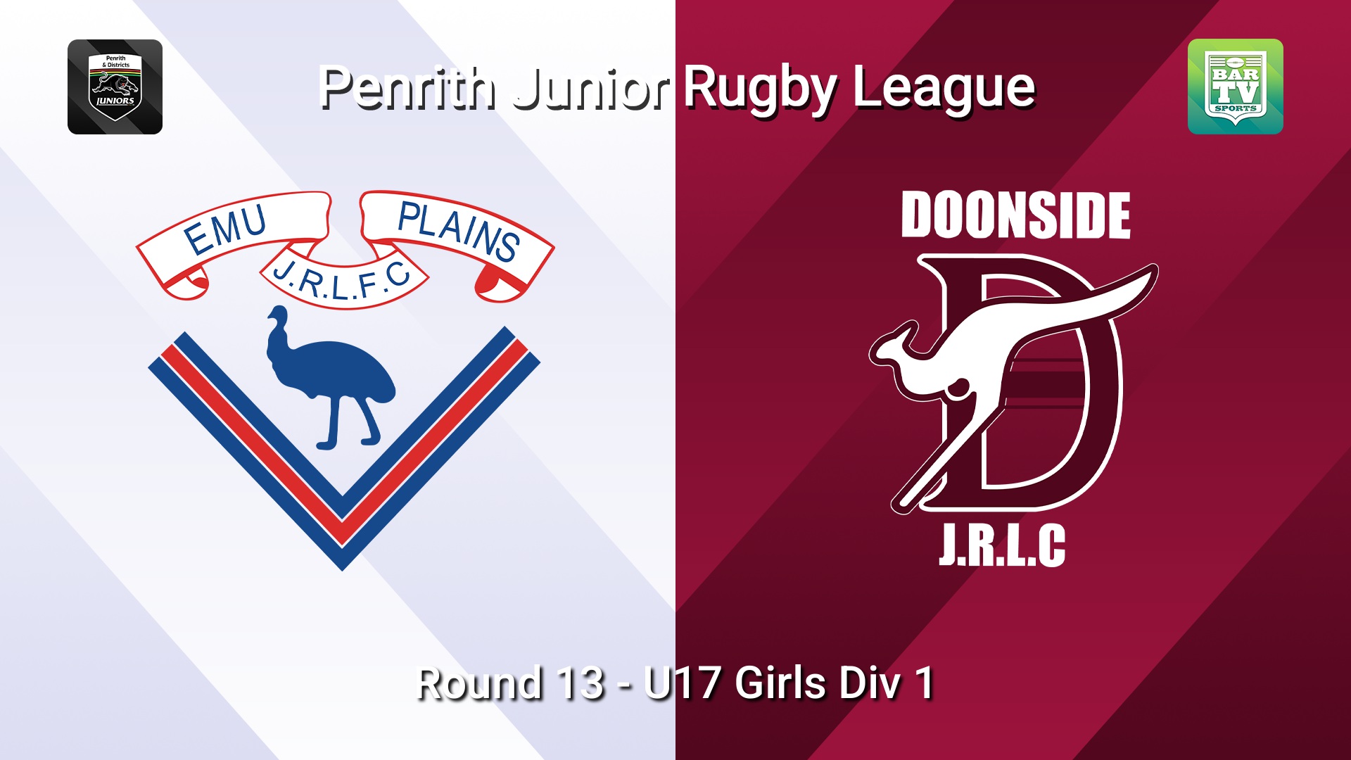 260725-video-Penrith & District Junior Rugby League Round 13 - U17 Girls Div 1 - Emu Plains v Doonside Slate Image