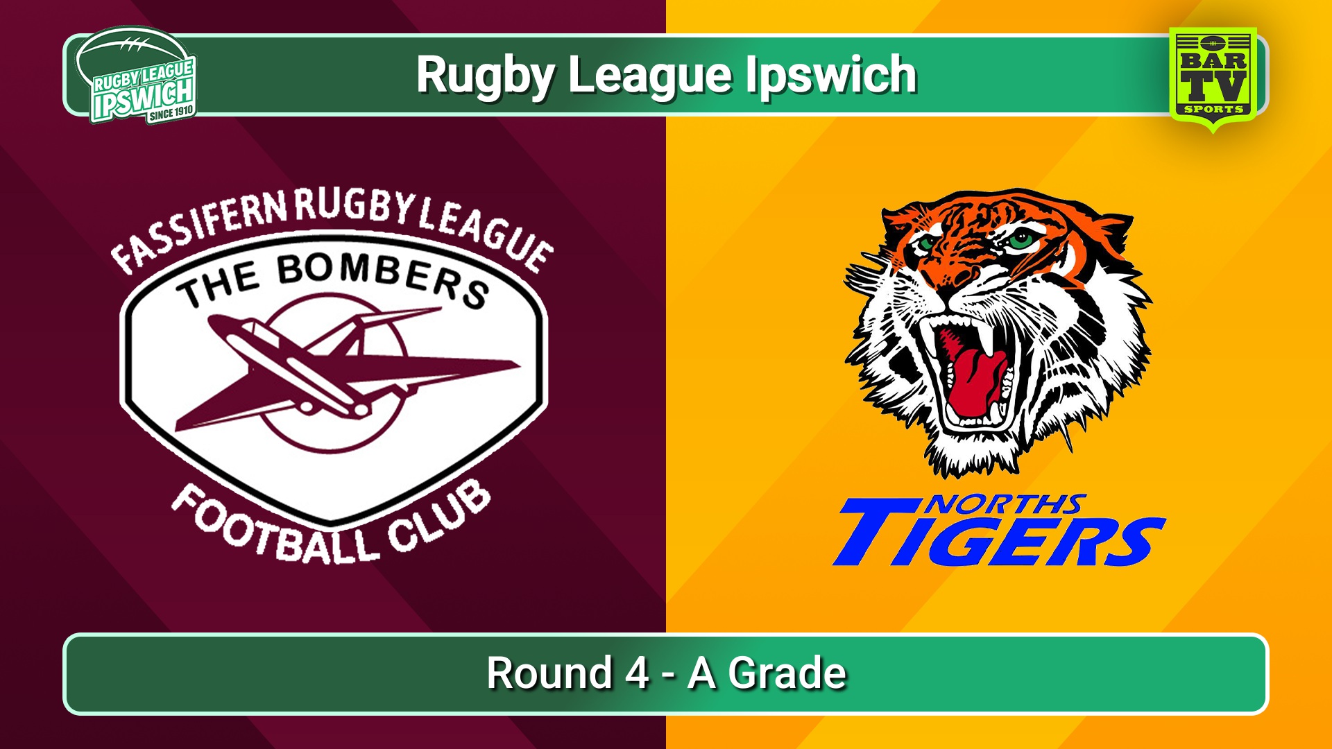 250525-video-Rugby League Ipswich Round 4 - A Grade - Fassifern Bombers v Norths Tigers Slate Image
