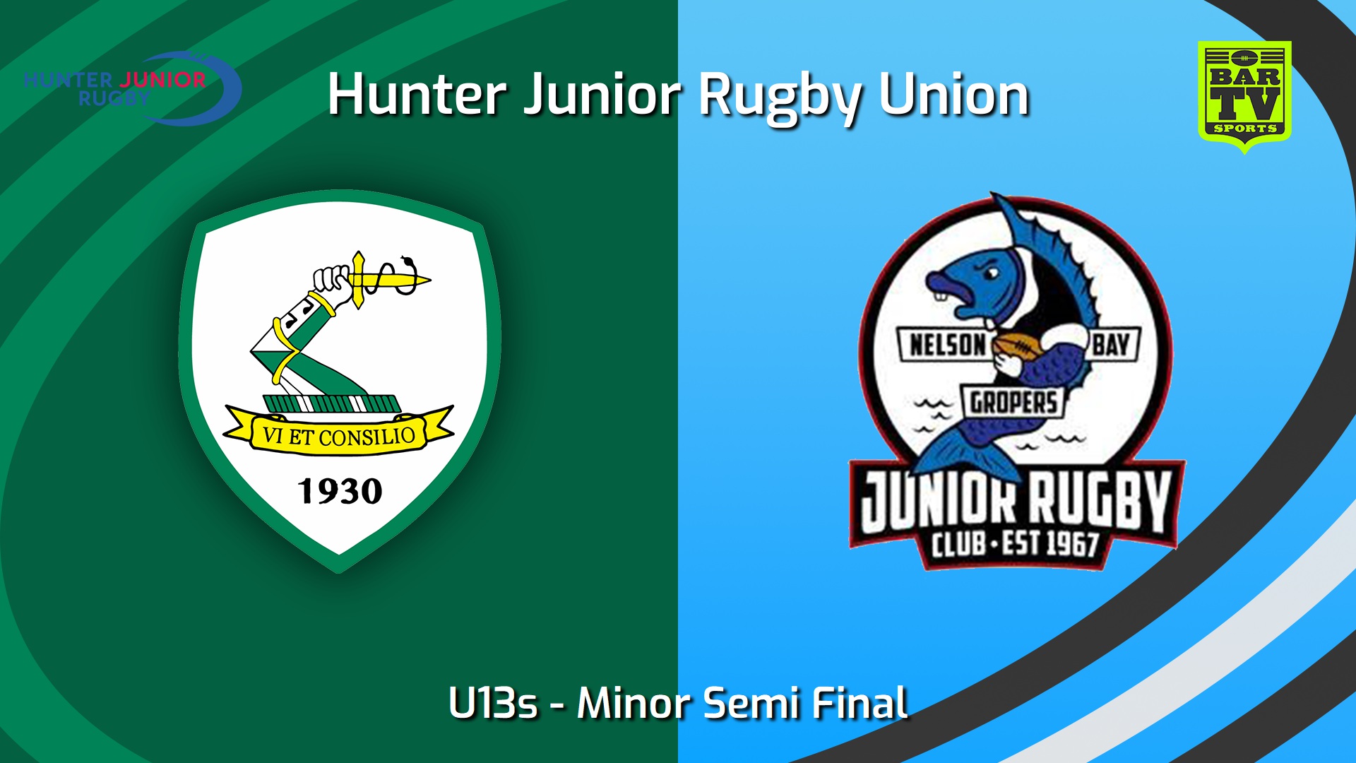 240830-video-Hunter Junior Rugby Union Minor Semi Final - U13s - Merewether Carlton v Nelson Bay Gropers - Juniors Slate Image