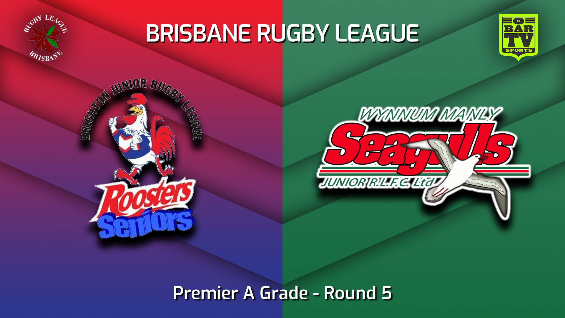 230422-BRL Round 5 - Premier A Grade - Brighton Roosters v Wynnum Manly Seagulls Juniors Slate Image