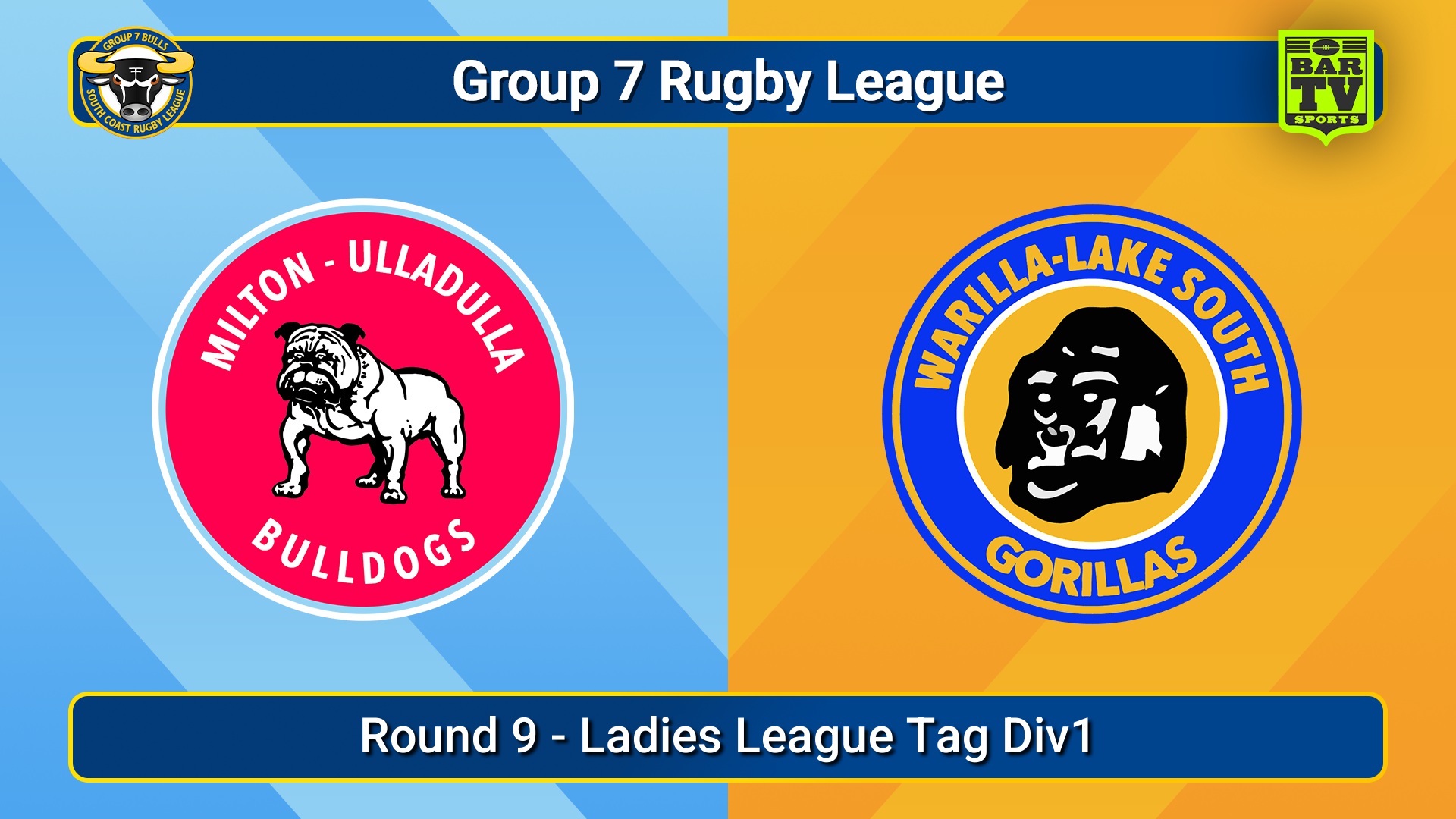 250614-video-South Coast Round 9 - Ladies League Tag Div1 - Milton-Ulladulla Bulldogs v Warilla-Lake South Slate Image