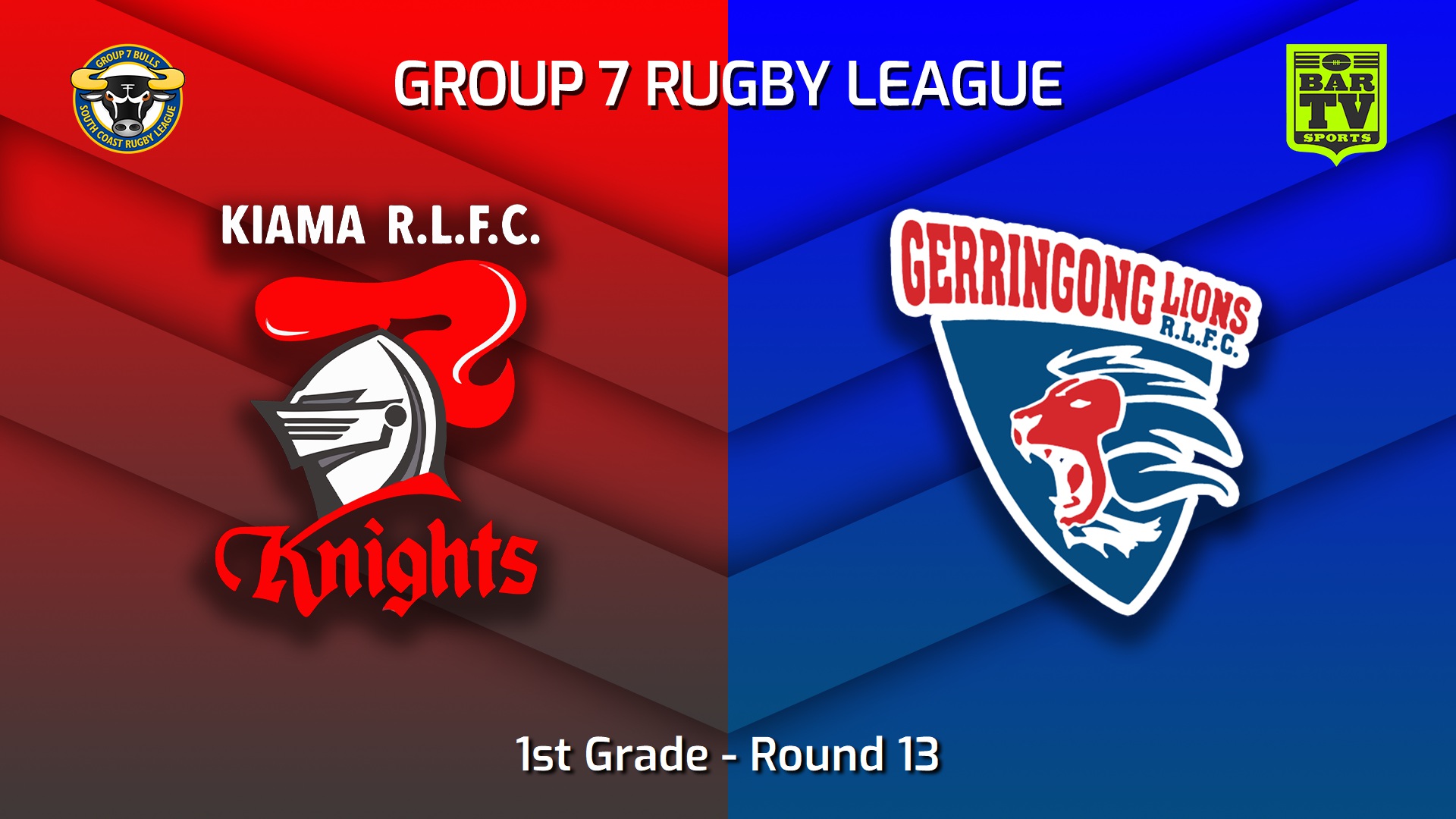 230709-South Coast Round 13 - 1st Grade - Kiama Knights v Gerringong Lions Slate Image