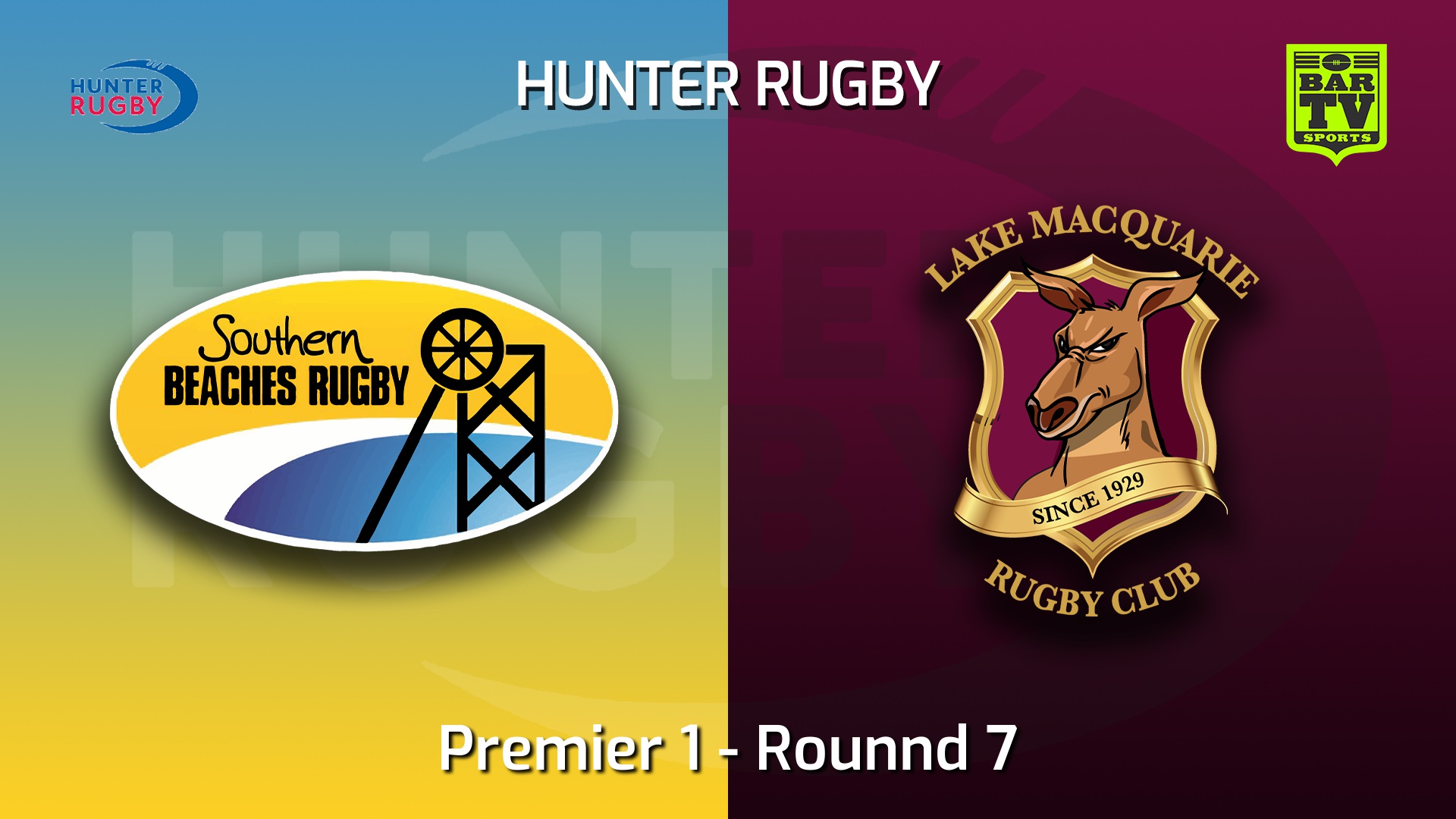 220604-Hunter Rugby Rounnd 7 - Premier 1 - Southern Beaches v Lake Macquarie Slate Image