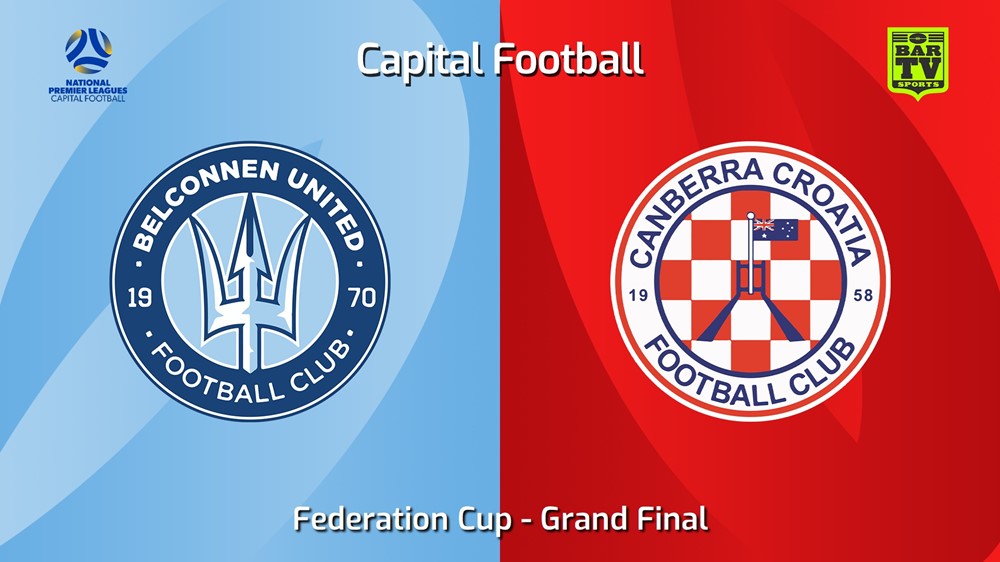 240608-video-Federation Cup Grand Final - Belconnen United W v Canberra Croatia FC W Slate Image