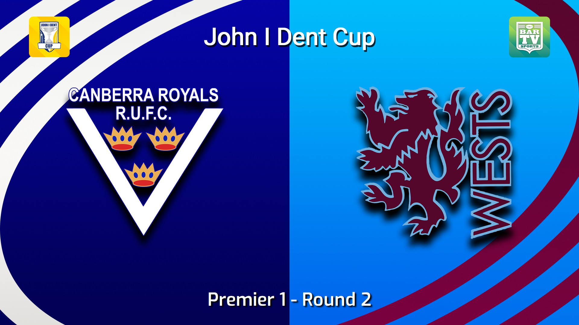 260418-video-John I Dent (ACT) Round 2 - Premier 1 - Canberra Royals v Wests Lions Slate Image
