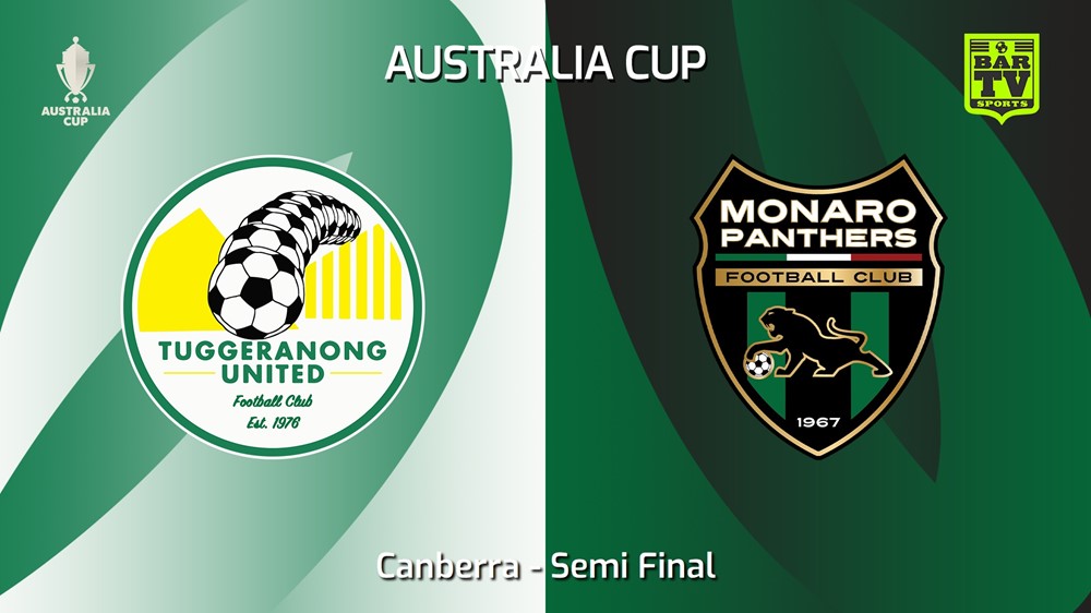 240522-video-Australia Cup Qualifying Canberra Semi Final - Tuggeranong United v Monaro Panthers Slate Image