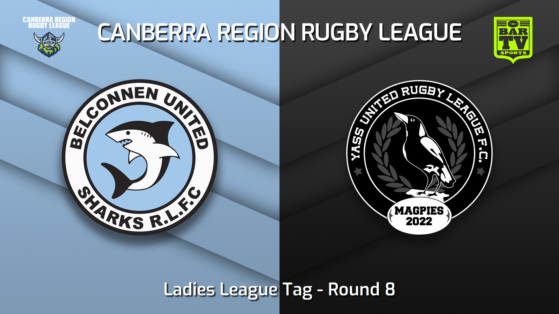 230603-Canberra Round 8 - Ladies League Tag - Belconnen United Sharks v Yass Magpies Slate Image