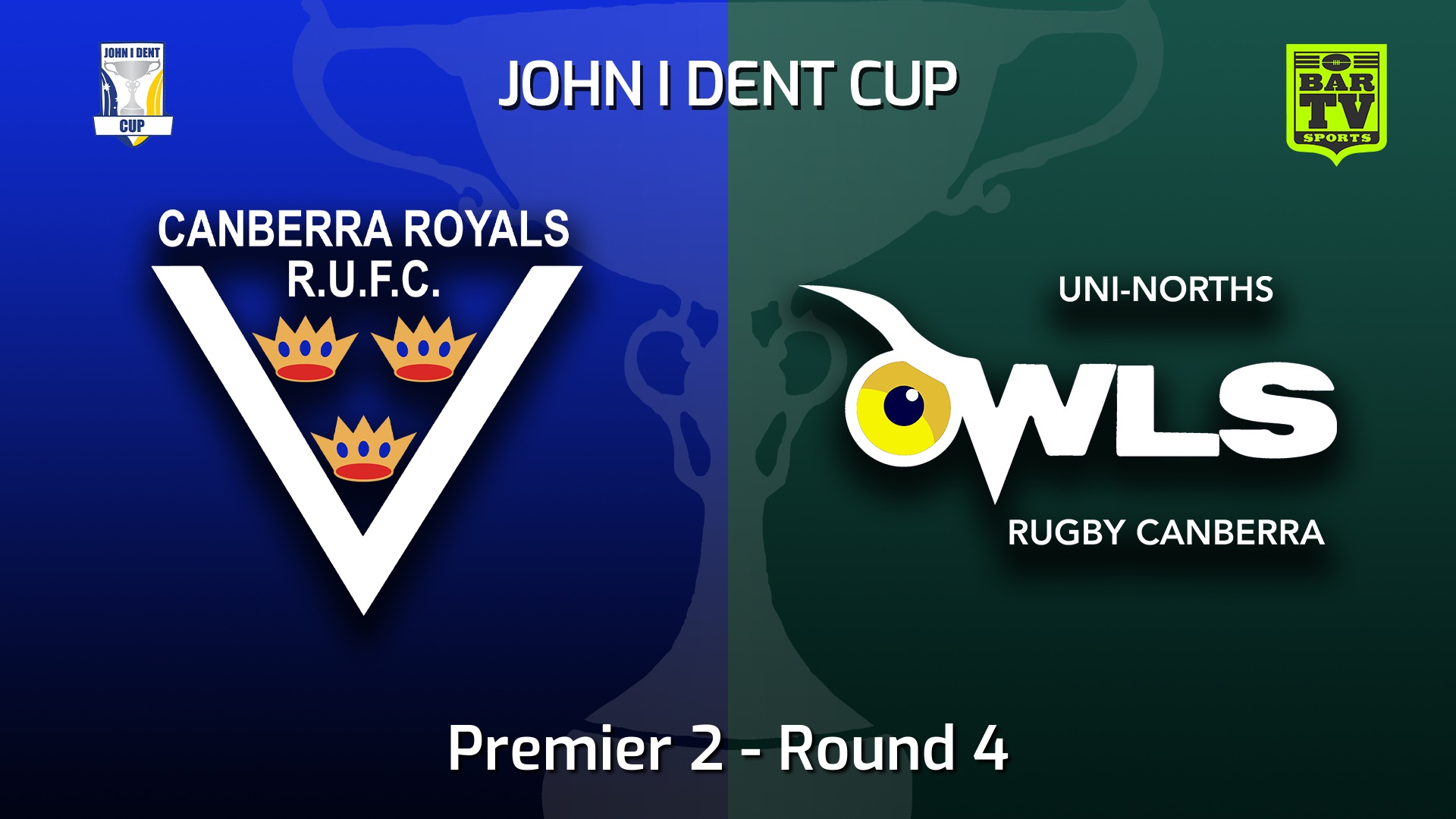 220514-John I Dent (ACT) Round 4 - Premier 2 - Canberra Royals v UNI-Norths Slate Image
