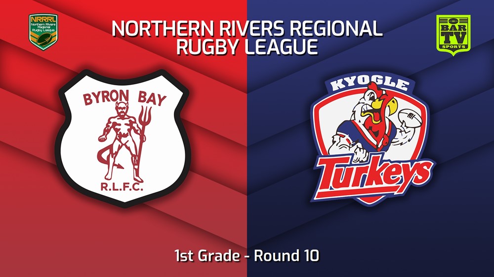 230625-Northern Rivers Round 10 - 1st Grade - Byron Bay Red Devils v Kyogle Turkeys Slate Image