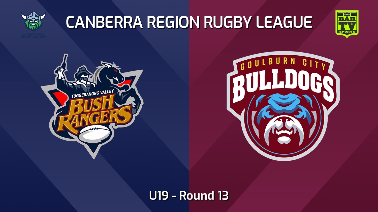 240706-video-Canberra Round 13 - U19 - Tuggeranong Bushrangers v Goulburn City Bulldogs Slate Image