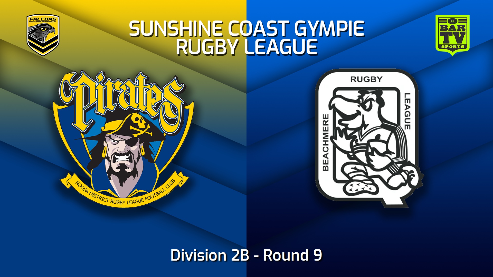 220618-Sunshine Coast RL Round 9 - Division 2B - Noosa Pirates v Beachmere Pelicans Slate Image