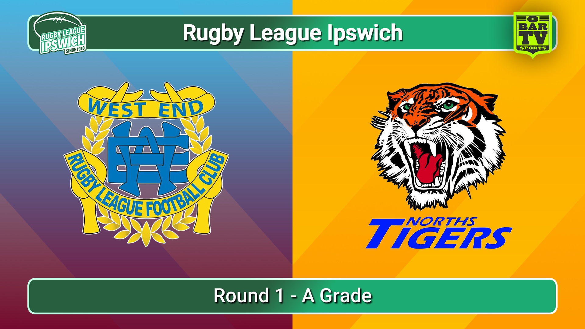 250412-video-Rugby League Ipswich Round 1 - A Grade - West End v Norths Tigers Slate Image