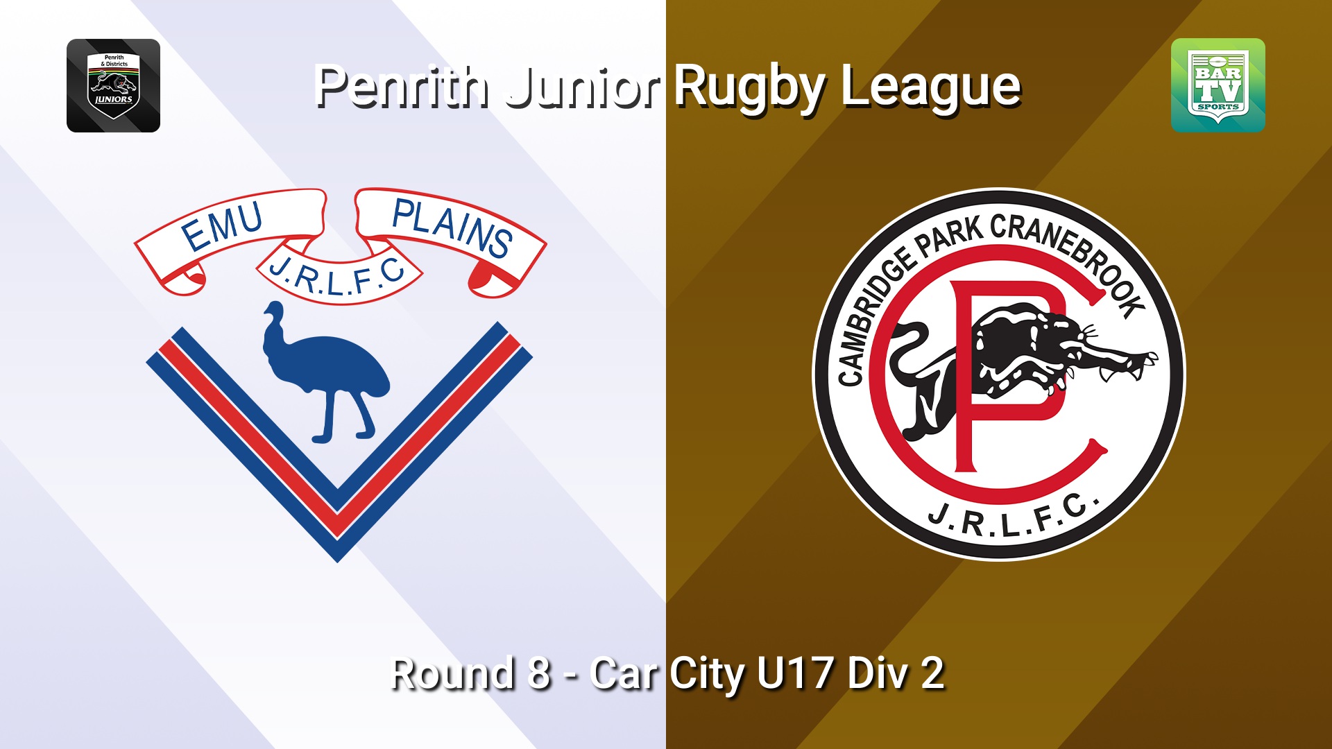 260619-video-Penrith & District Junior Rugby League Round 8 - Car City U17 Div 2 - Emu Plains v Cambridge Park Slate Image