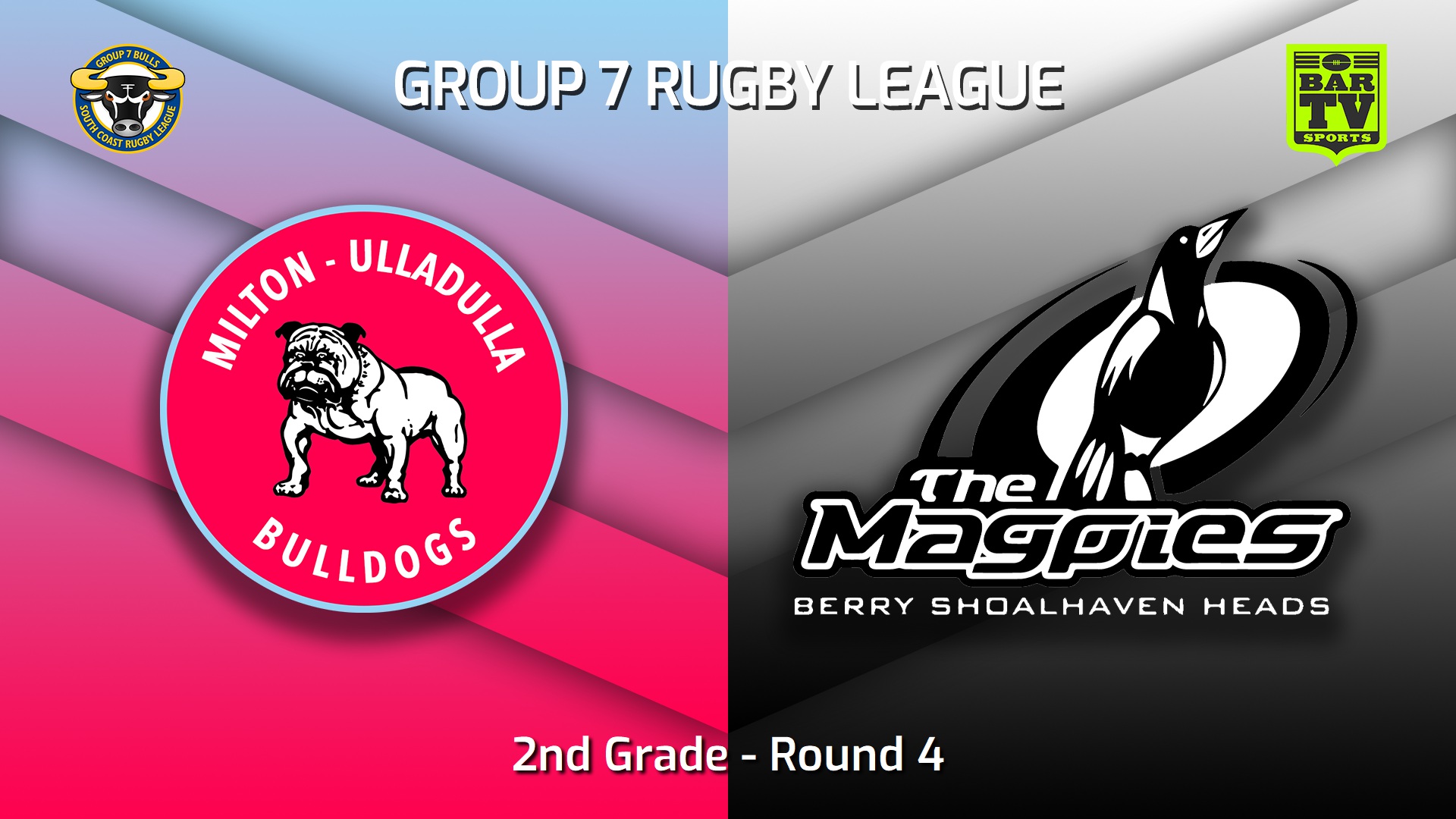 230423-South Coast Round 4 - 2nd Grade - Milton-Ulladulla Bulldogs v Berry-Shoalhaven Heads Magpies Slate Image