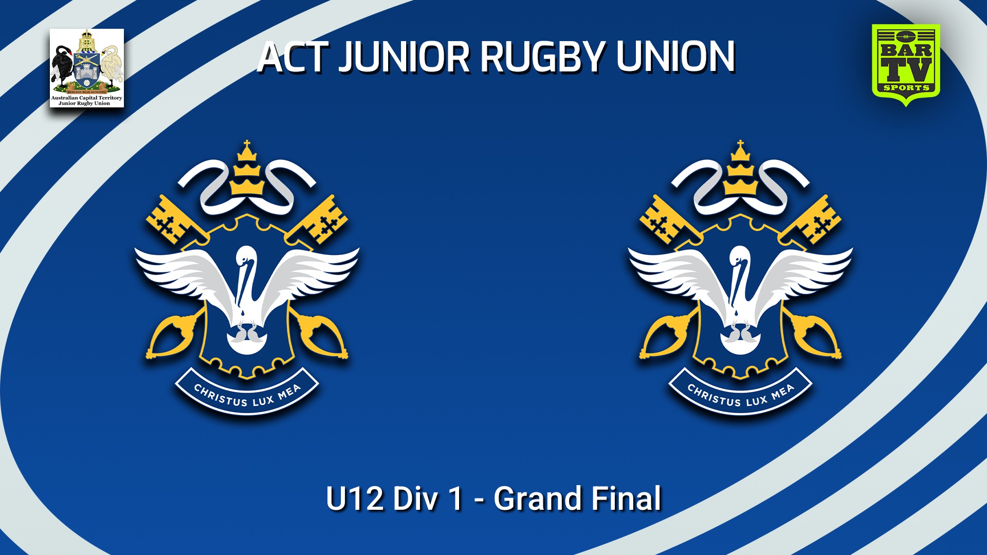 260906-video-ACT Junior Rugby Union Grand Final - U12 Div 1 - St Edmund's v St Edmund's Slate Image