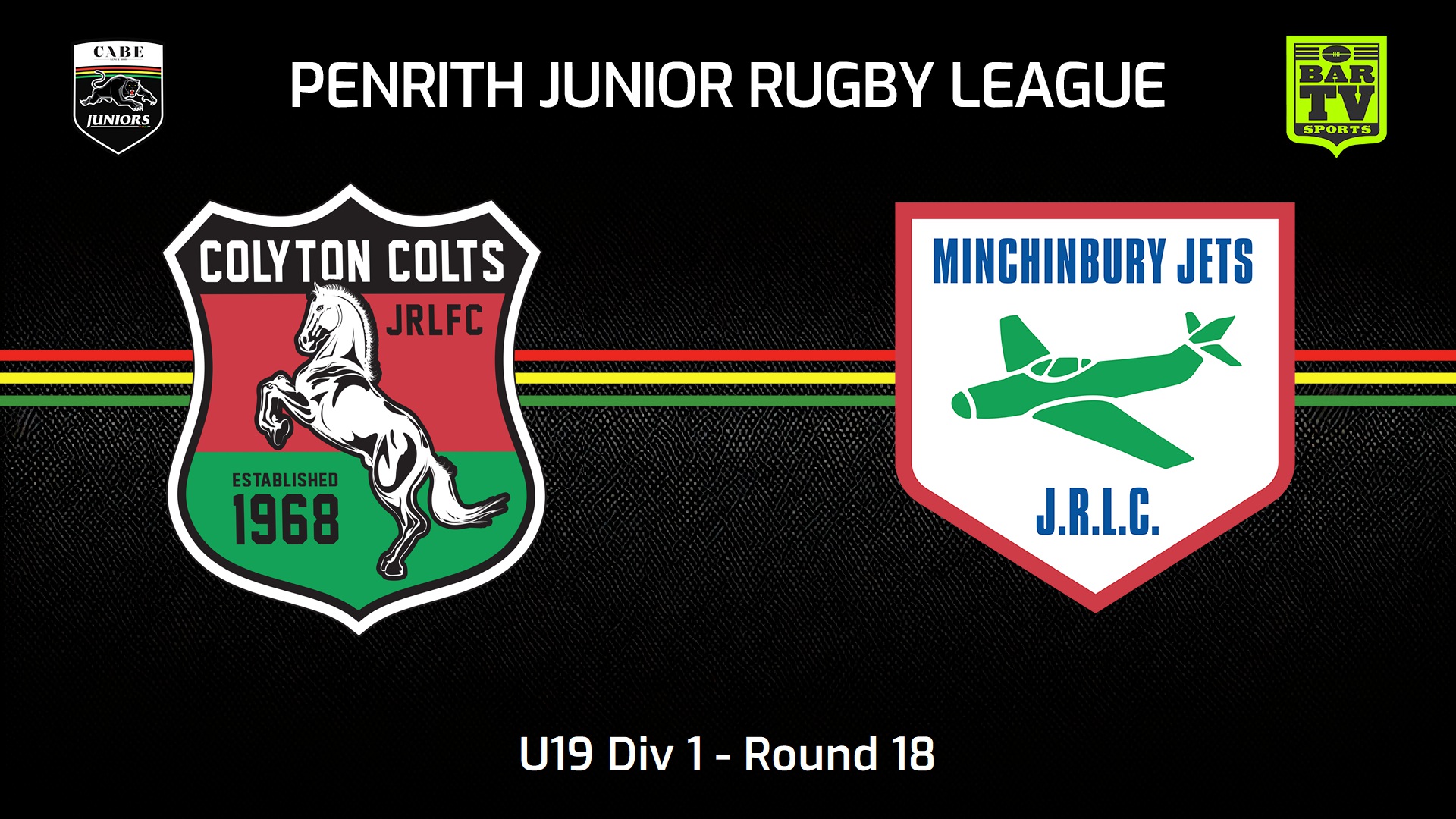 240420-video-Penrith & District Junior Rugby League Round 18 - U19 Div 1 - Colyton Colts v Minchinbury Slate Image