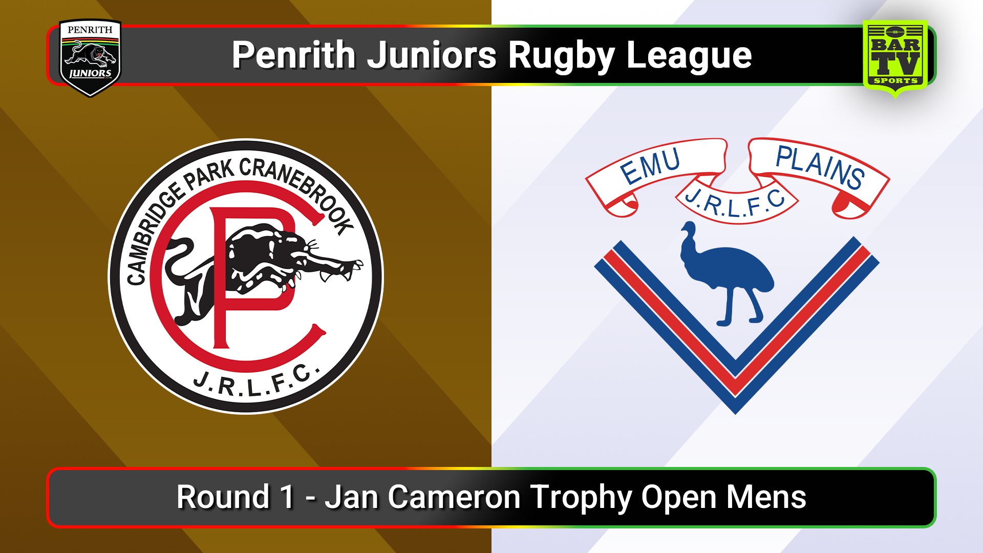 250406-video-Penrith & District Junior Rugby League Round 1 - Jan Cameron Trophy Open Mens - Cambridge Park v Emu Plains Slate Image