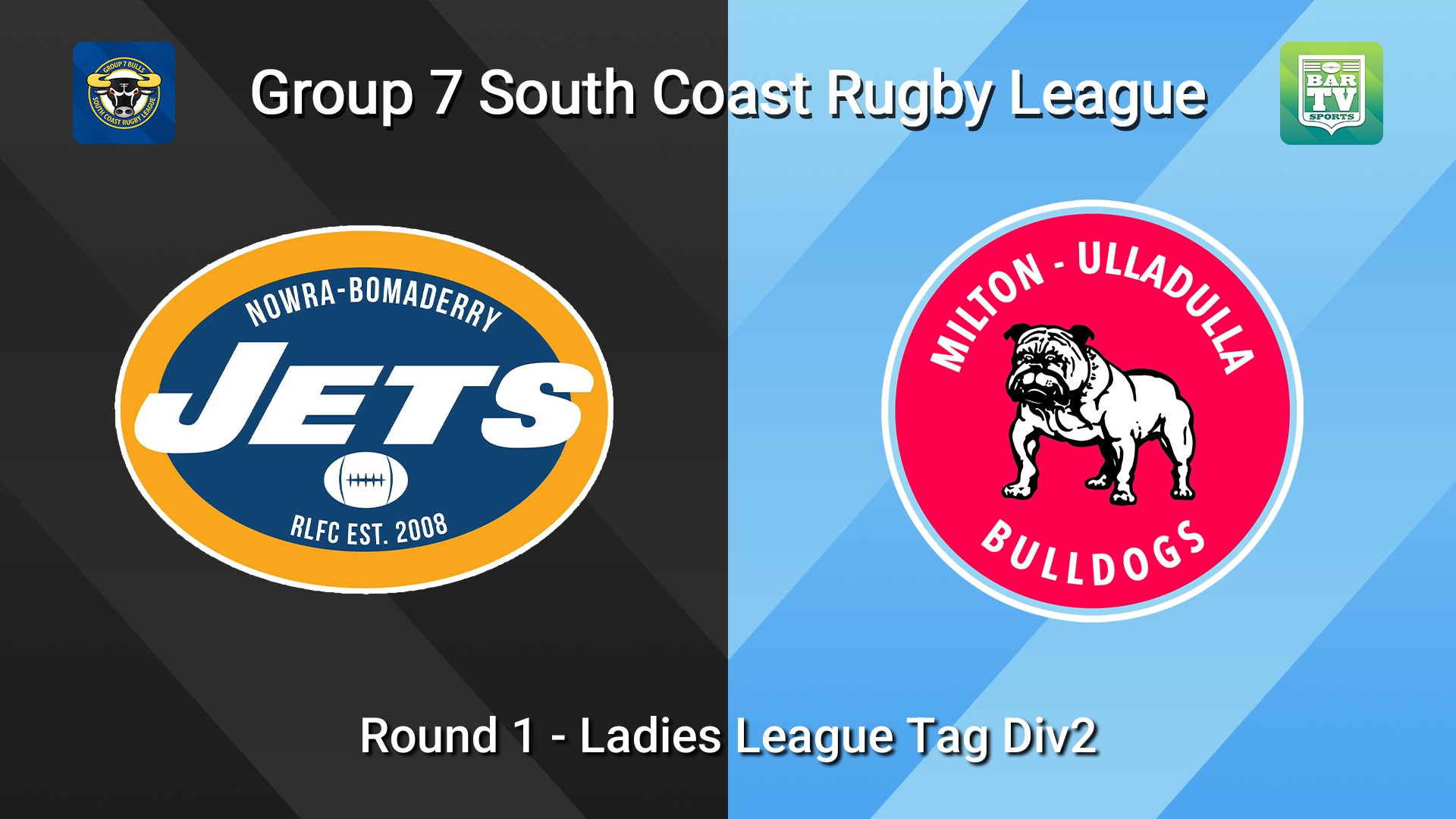 260419-video-South Coast Round 1 - Ladies League Tag Div2 - Nowra-Bomaderry  v Milton-Ulladulla Bulldogs Slate Image