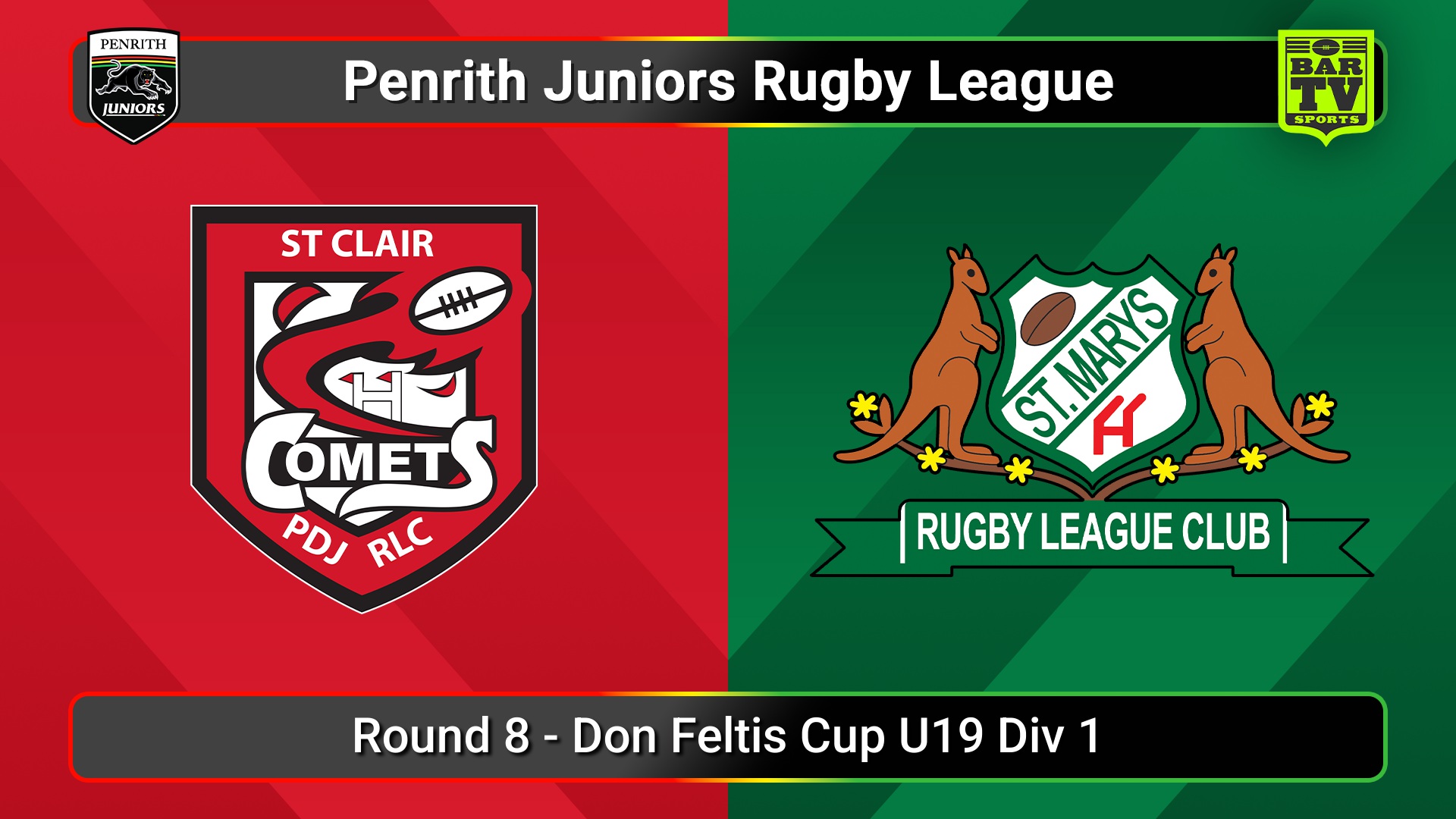 250601-video-Penrith & District Junior Rugby League Round 8 - Don Feltis Cup U19 Div 1 - St Clair v St Marys Slate Image