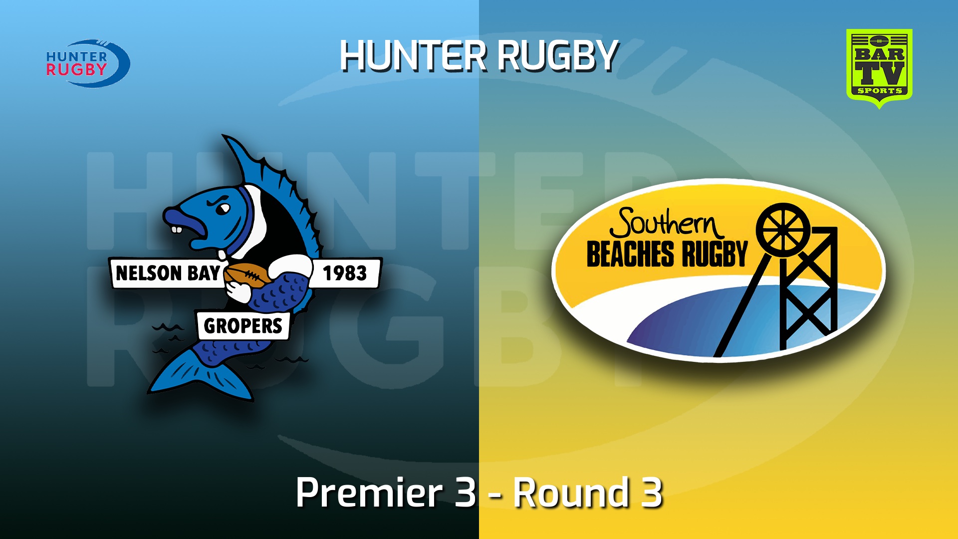 220507-Hunter Rugby Round 3 - Premier 3 - Nelson Bay Gropers v Southern Beaches Slate Image