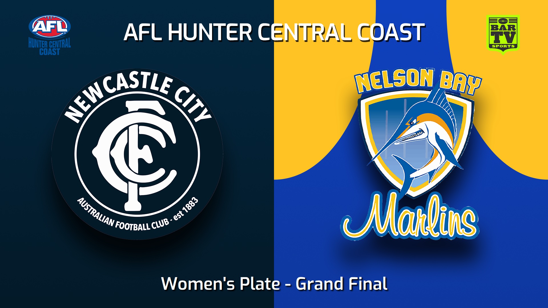 250913-video-AFL Hunter Central Coast Grand Final - Women's Plate - Newcastle City  v Nelson Bay Marlins Slate Image