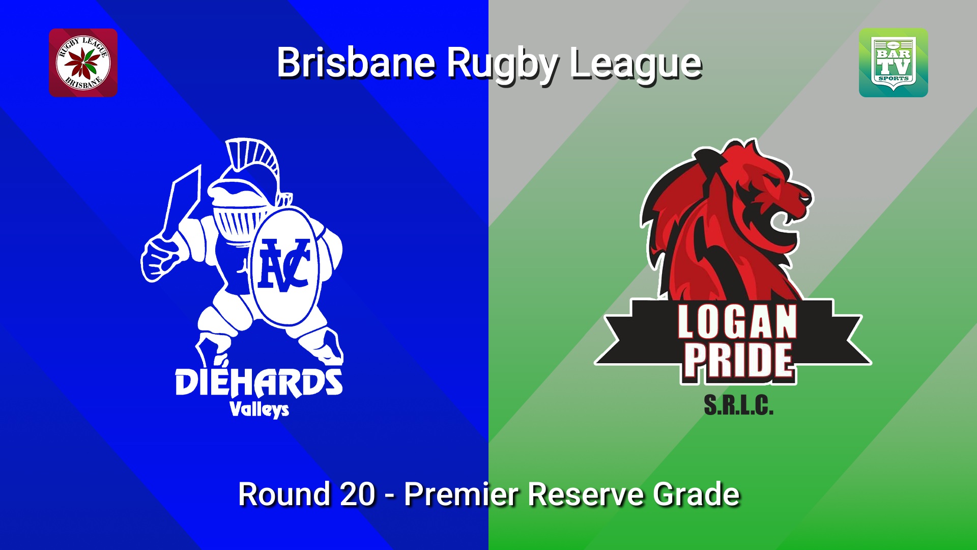 260822-video-BRL Round 20 - Premier Reserve Grade - Valleys Diehards v Logan Pride Slate Image