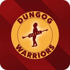 Dungog Warriors RLFC Logo