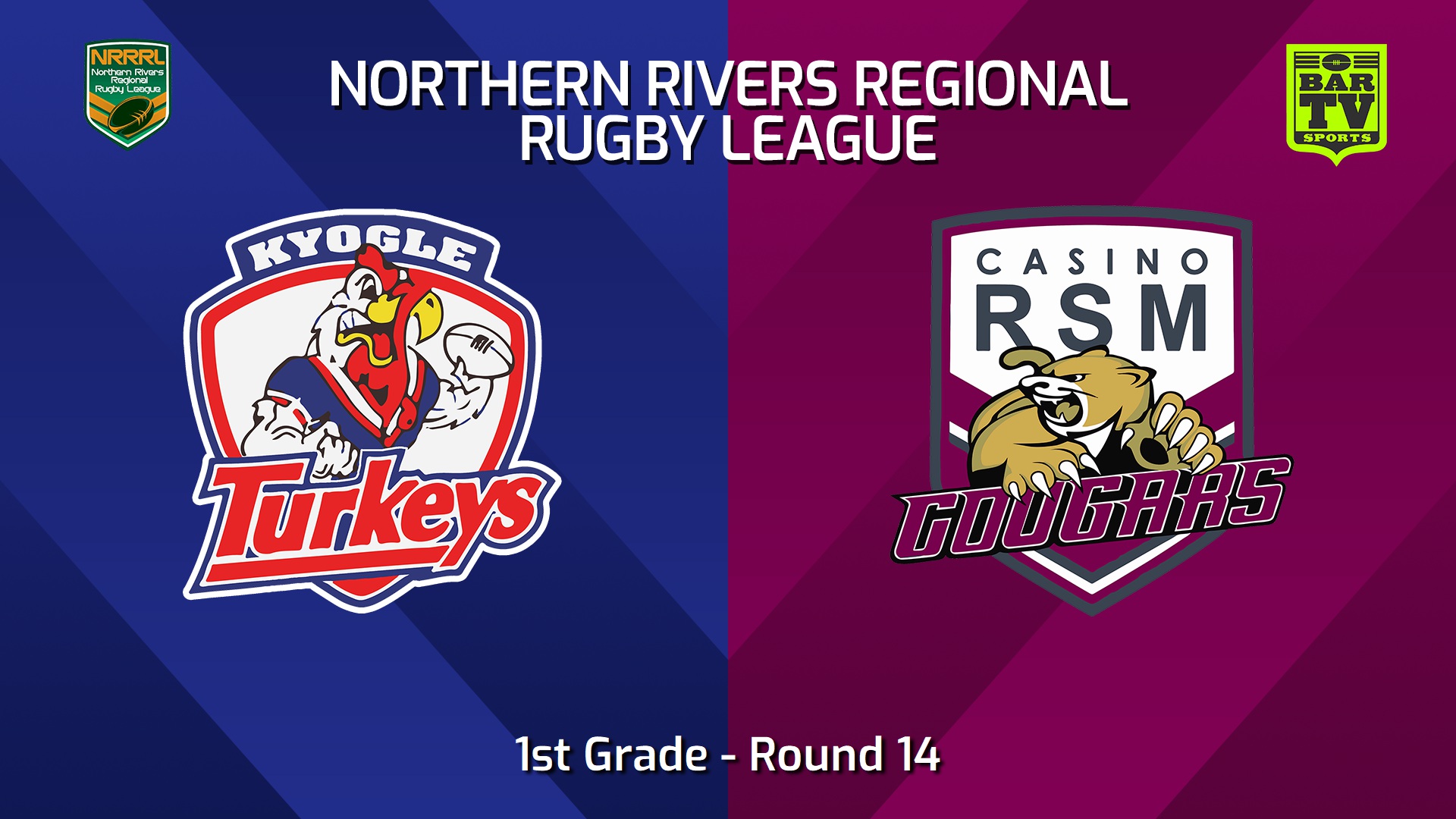 240714-video-Northern Rivers Round 14 - 1st Grade - Kyogle Turkeys v Casino RSM Cougars Slate Image
