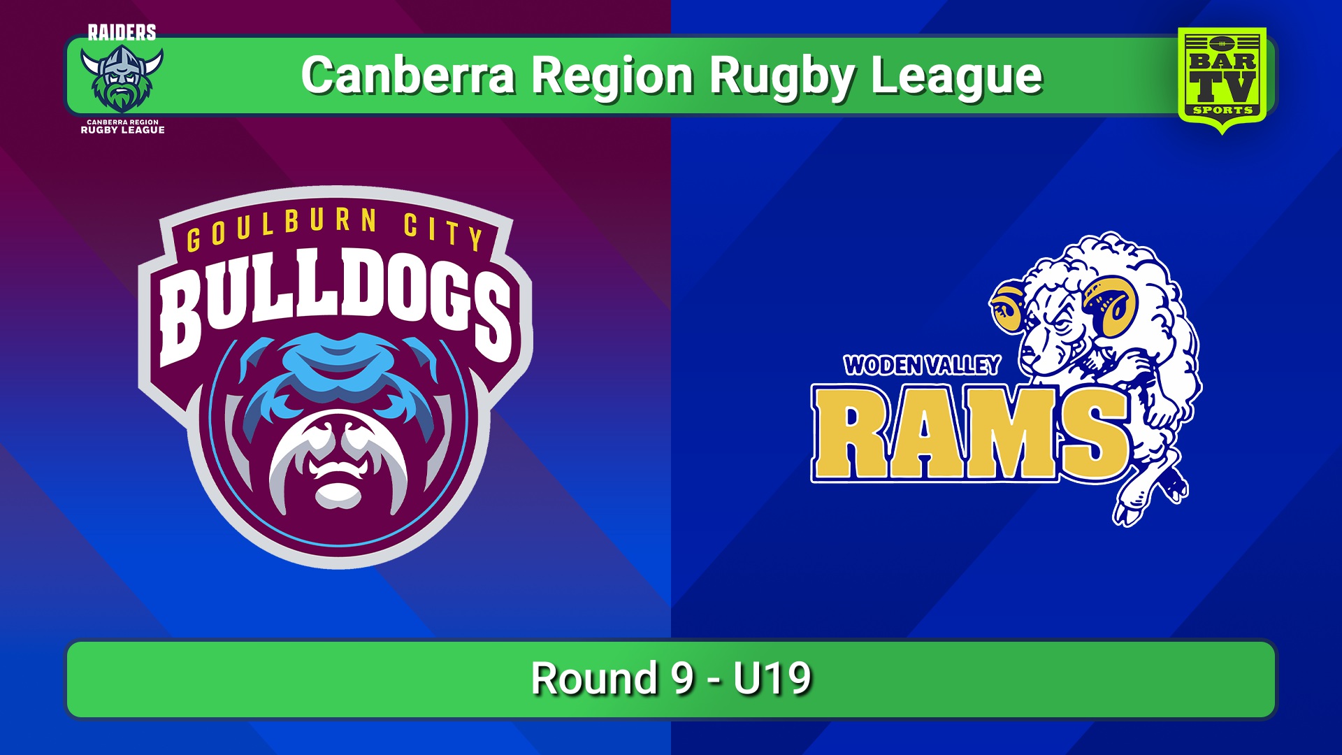 250614-video-Canberra Round 9 - U19 - Goulburn City Bulldogs v Woden Valley Rams Slate Image