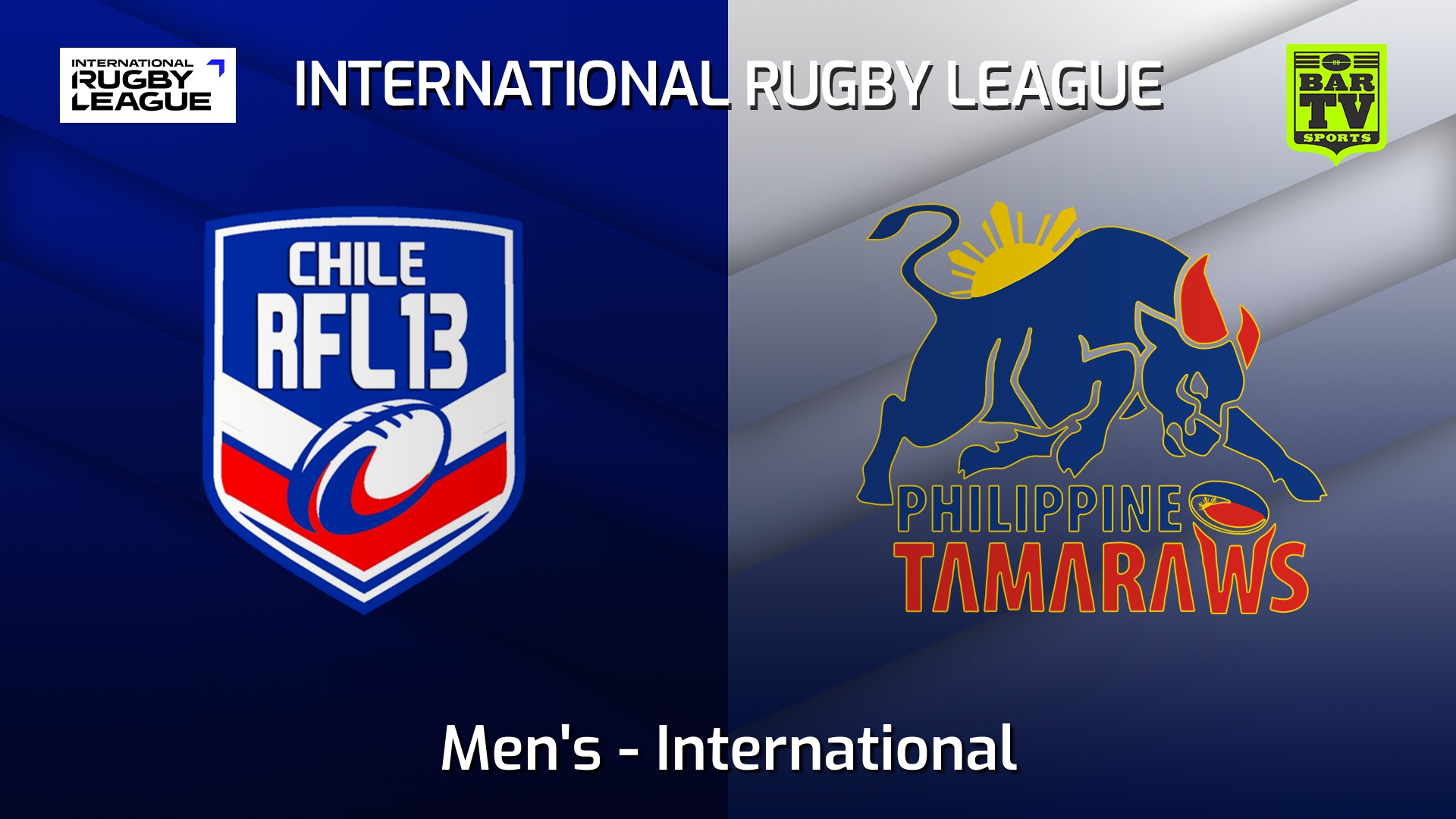 220305-International RL - Men's - Chile v Philippines Slate Image