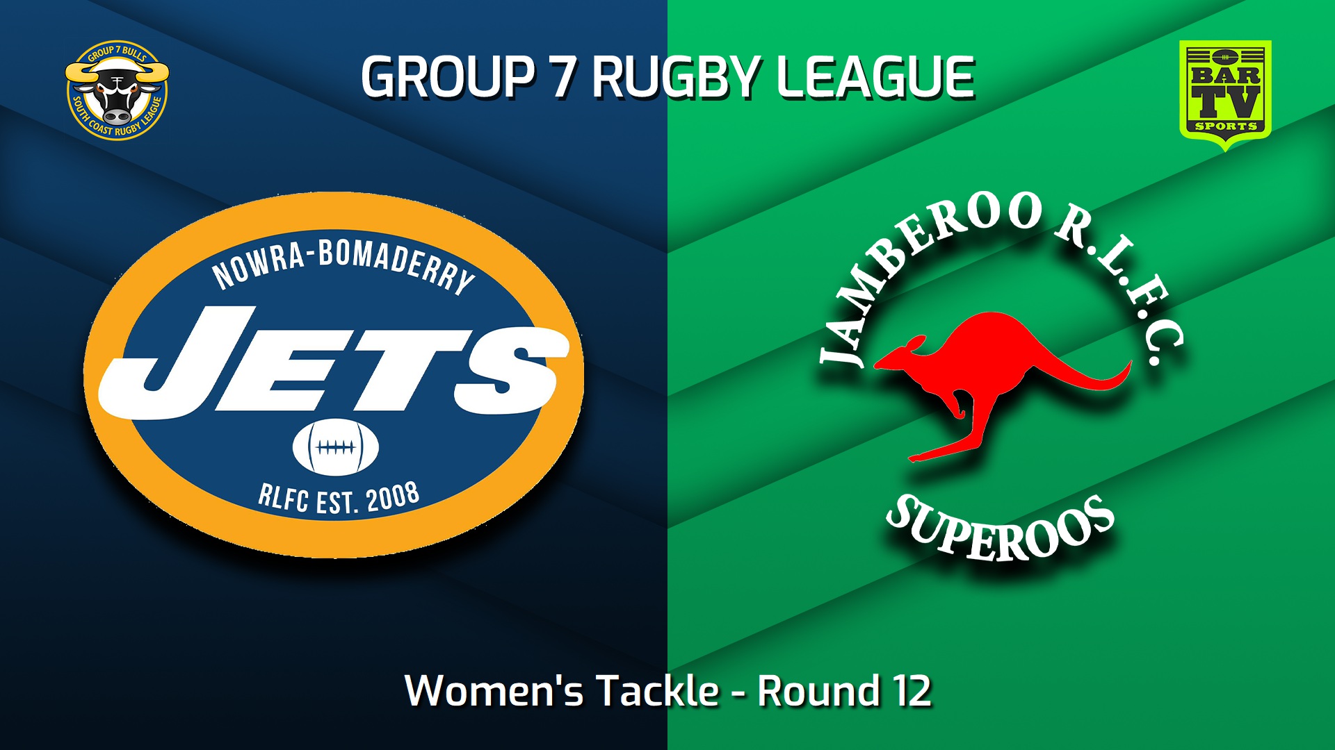230625-South Coast Round 12 - Women's Tackle - Nowra-Bomaderry Jets v Jamberoo Superoos Slate Image