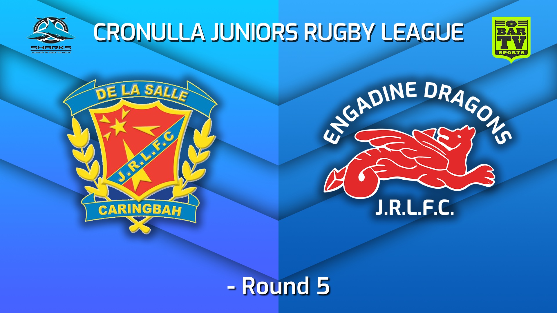 220529-Cronulla Juniors - U11 Blues Tag Gold Round 5 - De La Salle v Engadine Dragons Slate Image