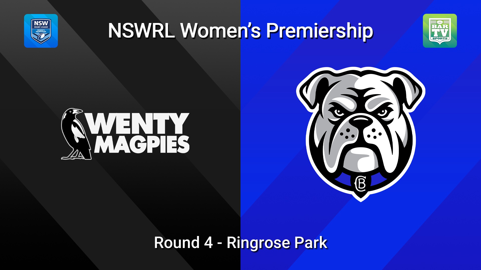 260705-video-NSW Women's Premiership Round 4 - Wentworthville Magpies  v Canterbury-Bankstown Bulldogs Slate Image
