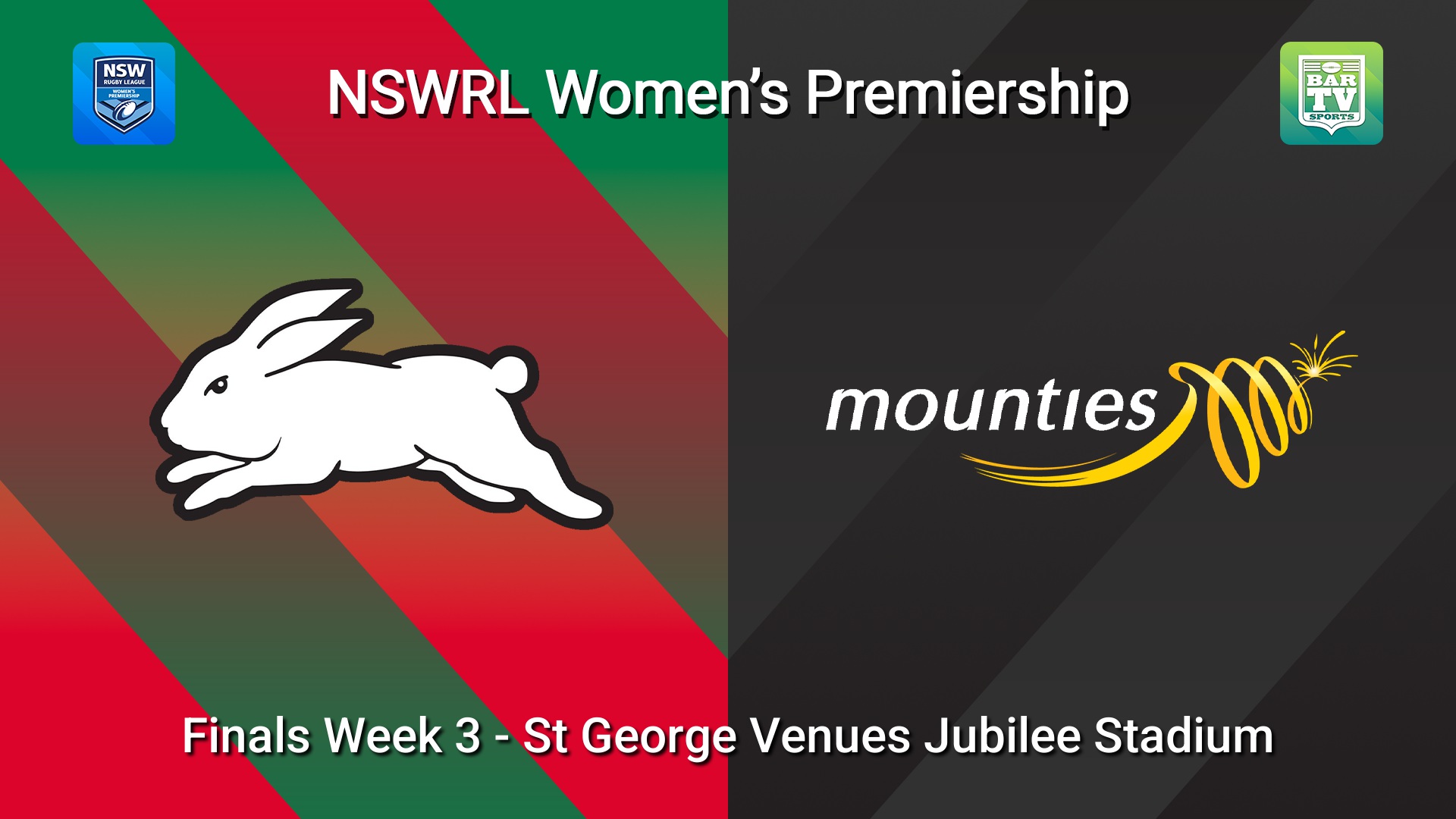 260919-video-NSW Women's Premiership Finals Week 3 - South Sydney Rabbitohs v Mounties Slate Image
