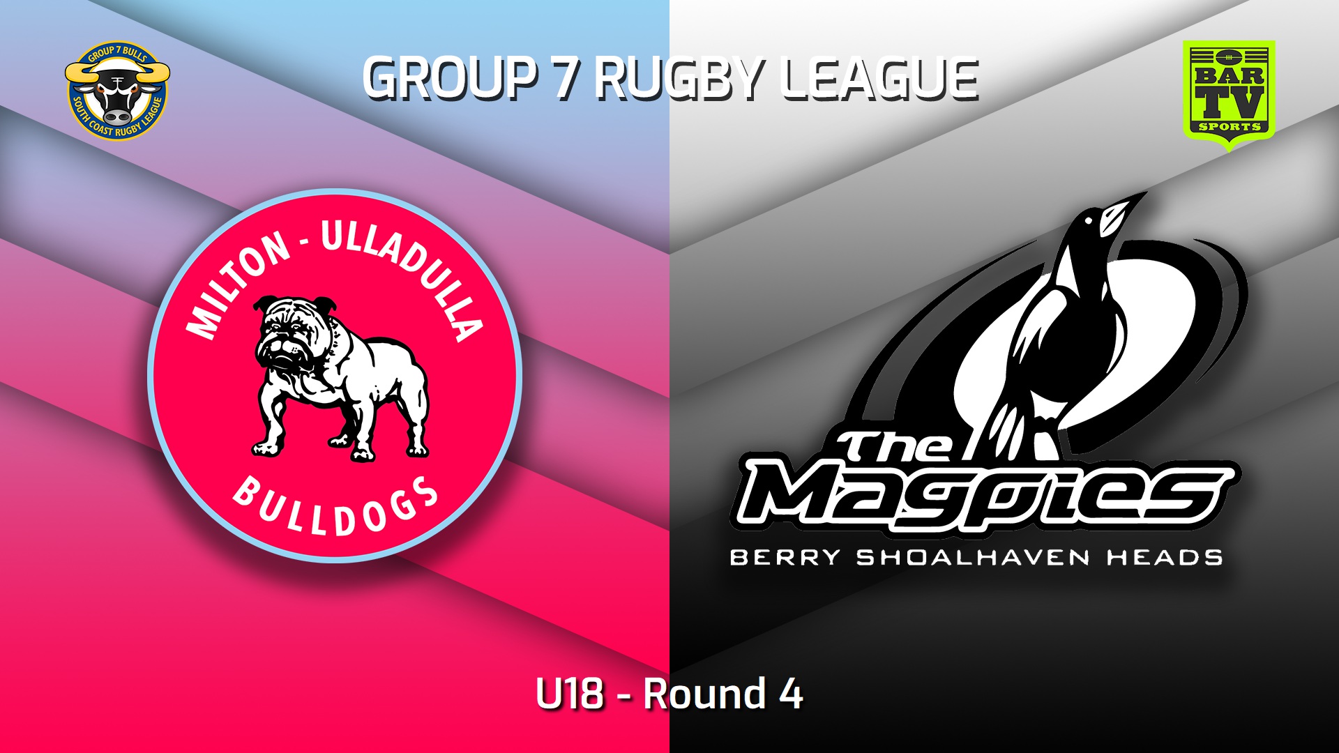 230423-South Coast Round 4 - U18 - Milton-Ulladulla Bulldogs v Berry-Shoalhaven Heads Magpies Slate Image