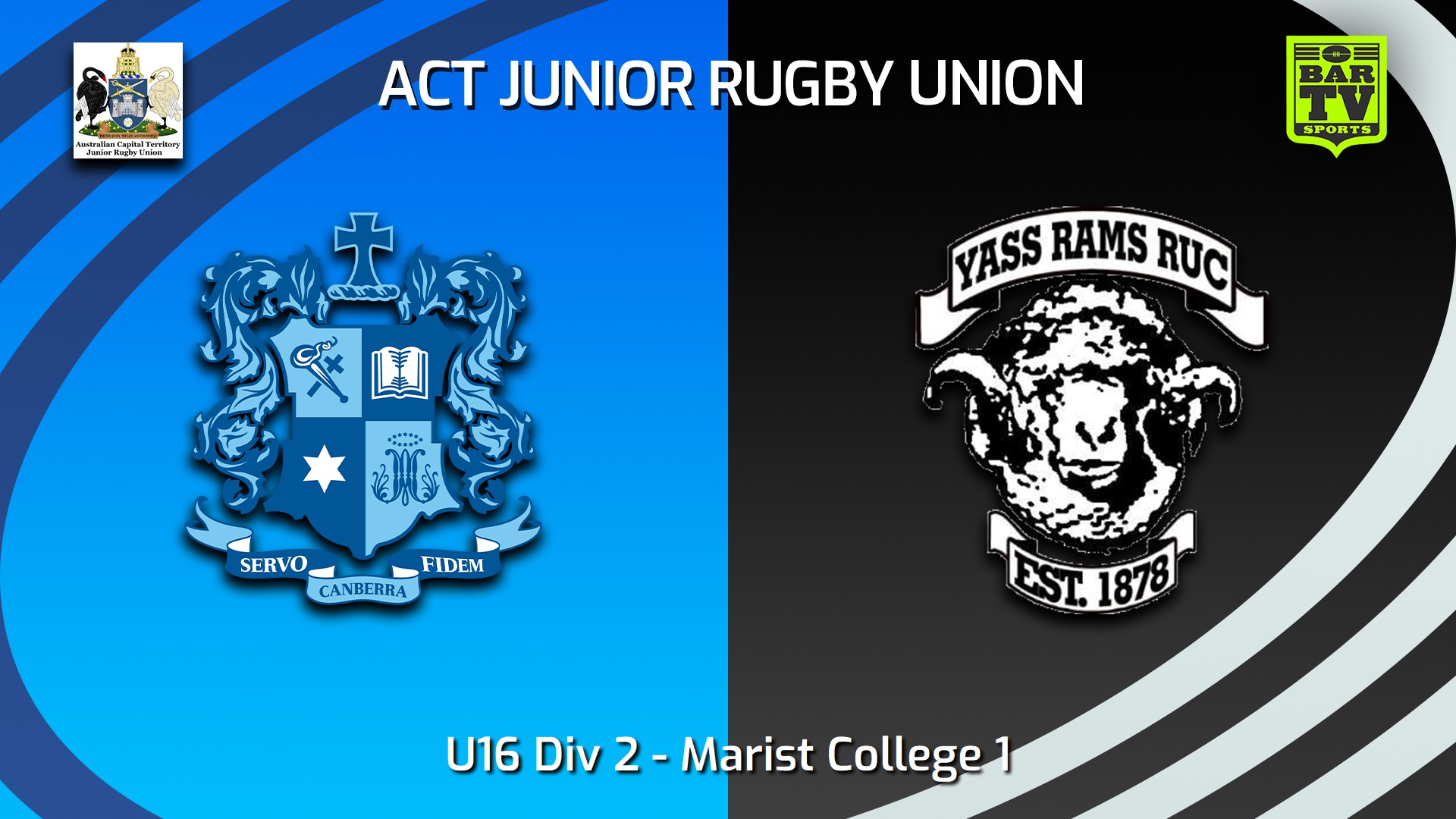 250517-video-ACT Junior Rugby Union U16 Div 2 - Marist College Canberra v Yass Rams Slate Image